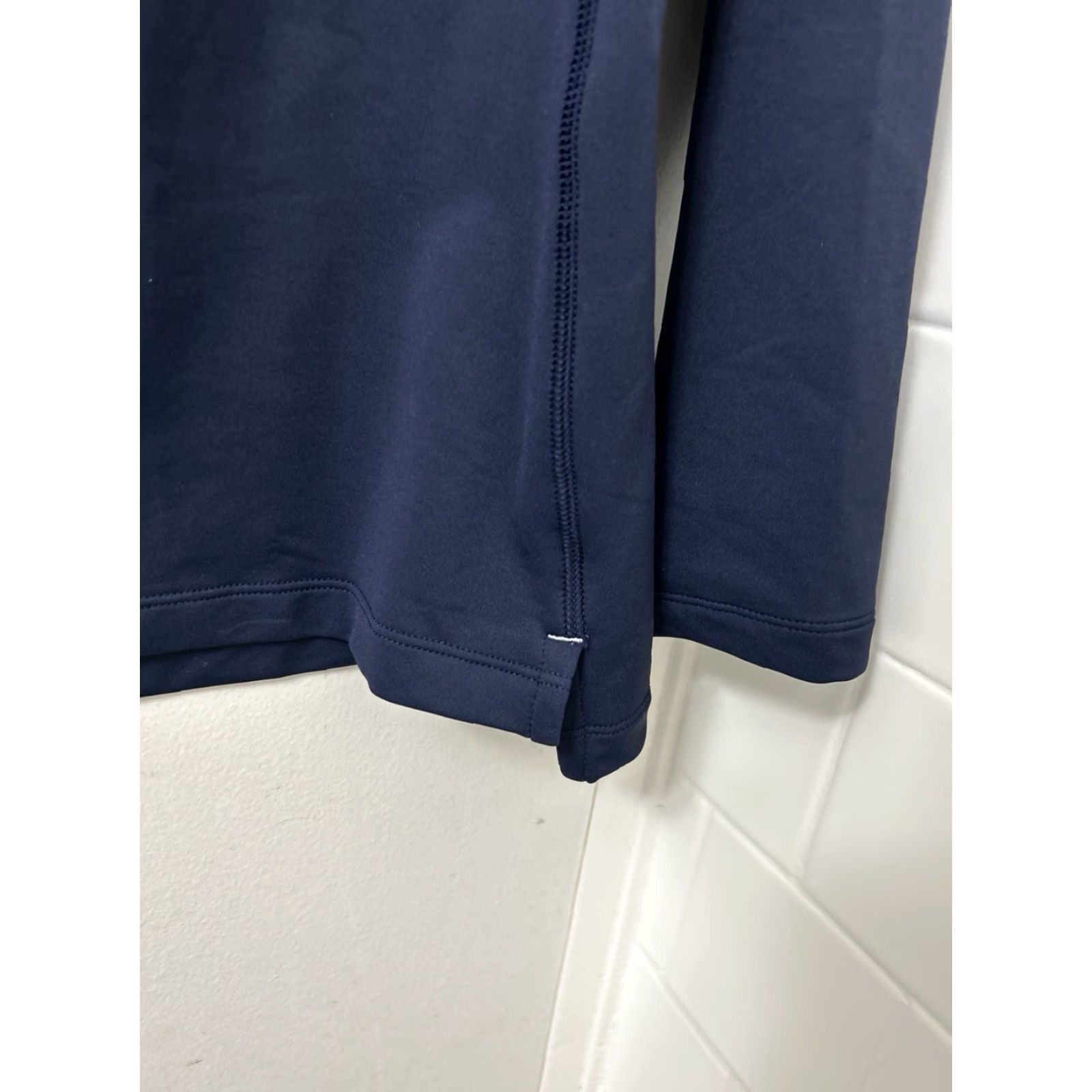 Peter Millar Peter Millar 1/4 Zip Womens Large Navy Blue Pullover UPF 50+ Golf Top L/S Shirt Women's Blue Pullover 1/4 Zip Golf"} Size L / US 10 / IT 46 - 7 Thumbnail