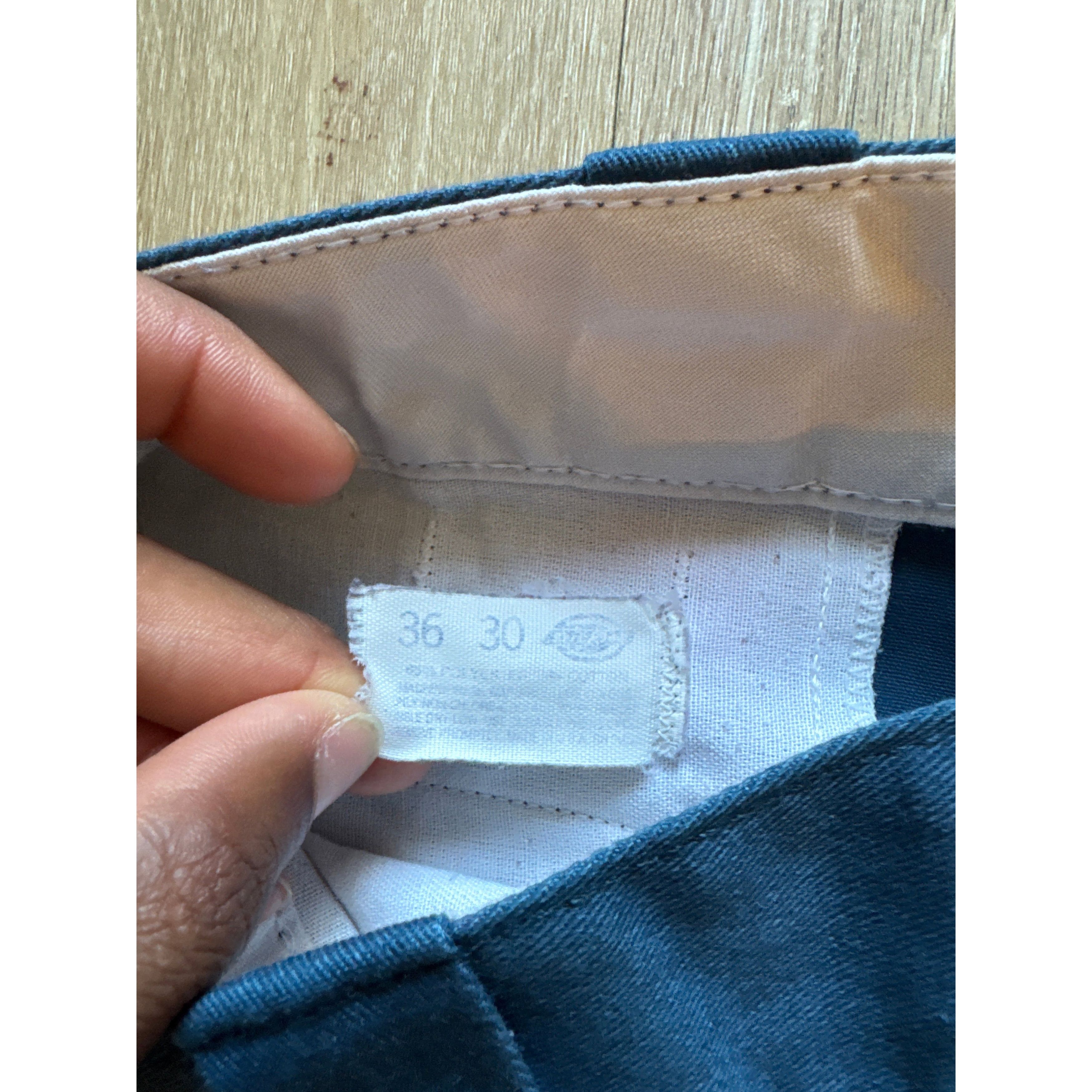 Other Vintage Dickies Blue Carpenter Chino Pants Size US 34 / EU 50 - 4 Thumbnail