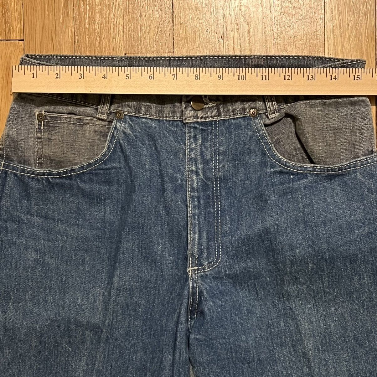 Other Vintage Cotler Made in USA Two Tone Blue Gray Jeans 30x26.5 Size US 30 / EU 46 - 8 Thumbnail