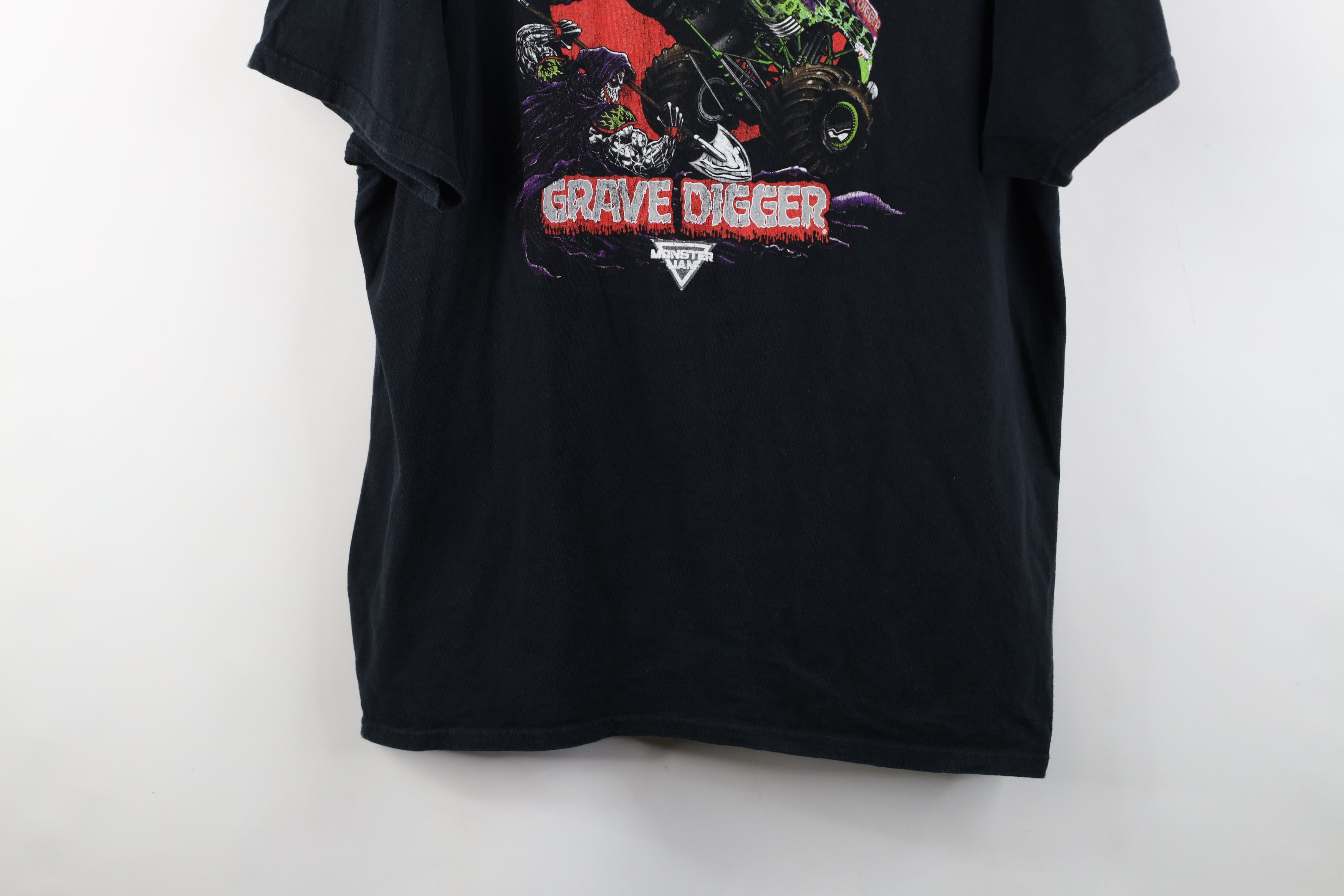 Vintage Vintage Y2K Monster Jam Digger Monster Truck T-Shirt Black Size US XL / EU 56 / 4 - 3 Thumbnail