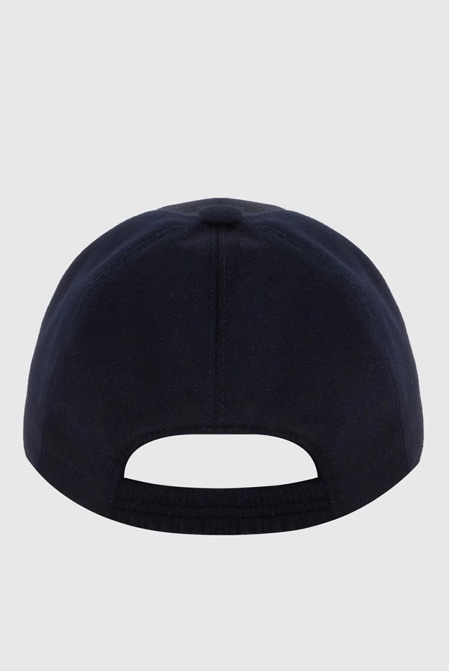 Loro Piana o1w1db10725 Size: M / Cashmere Cap / Hat in Navy Size ONE SIZE - 3 Thumbnail