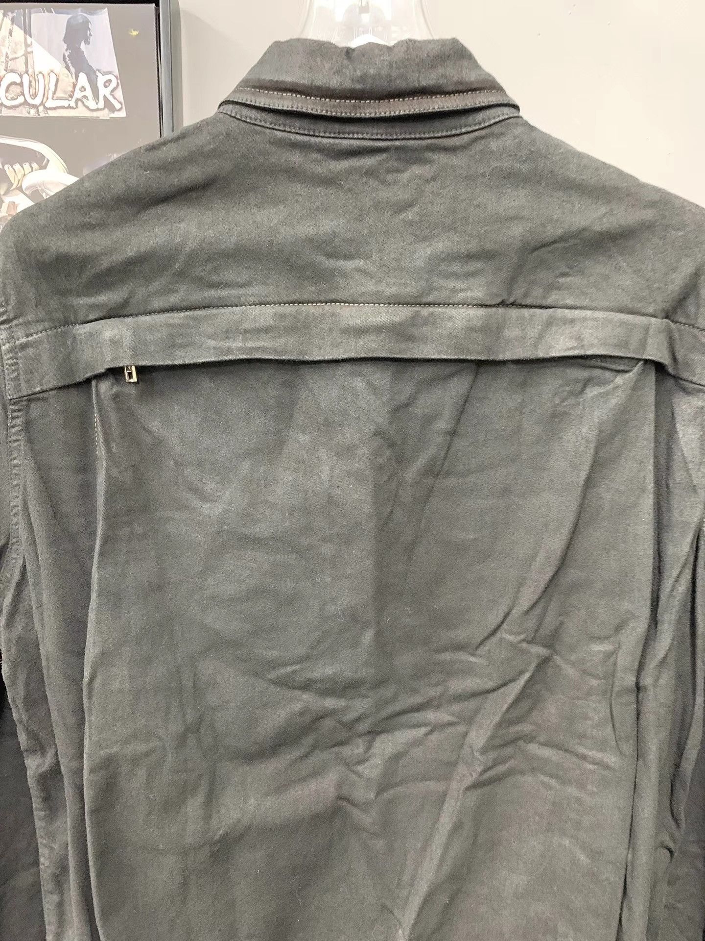 Rick Owens Rick Owens Waxed Jacket K34 Size US S / EU 44-46 / 1 - 3 Thumbnail