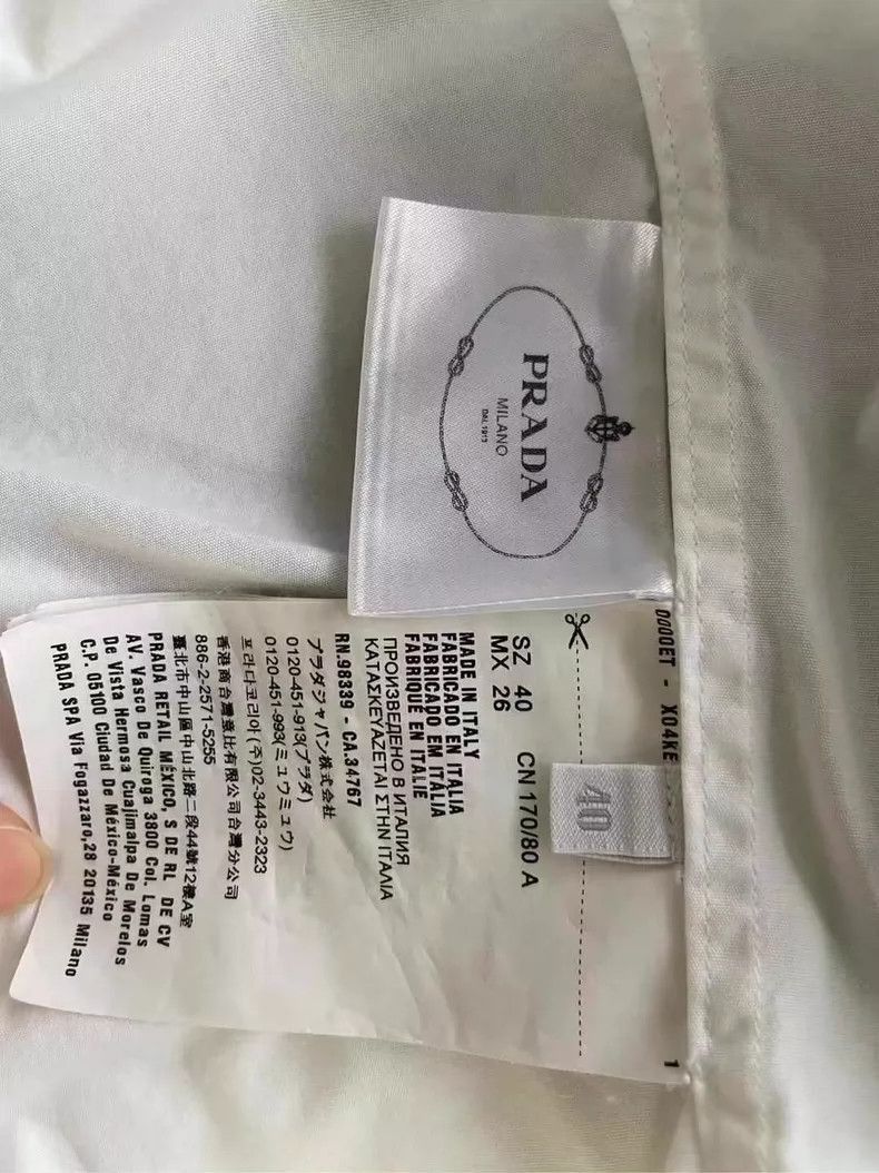 Prada Prada Classic Nylon Shirt in Good Condition -2505 Size US M / EU 48-50 / 2 - 3 Thumbnail