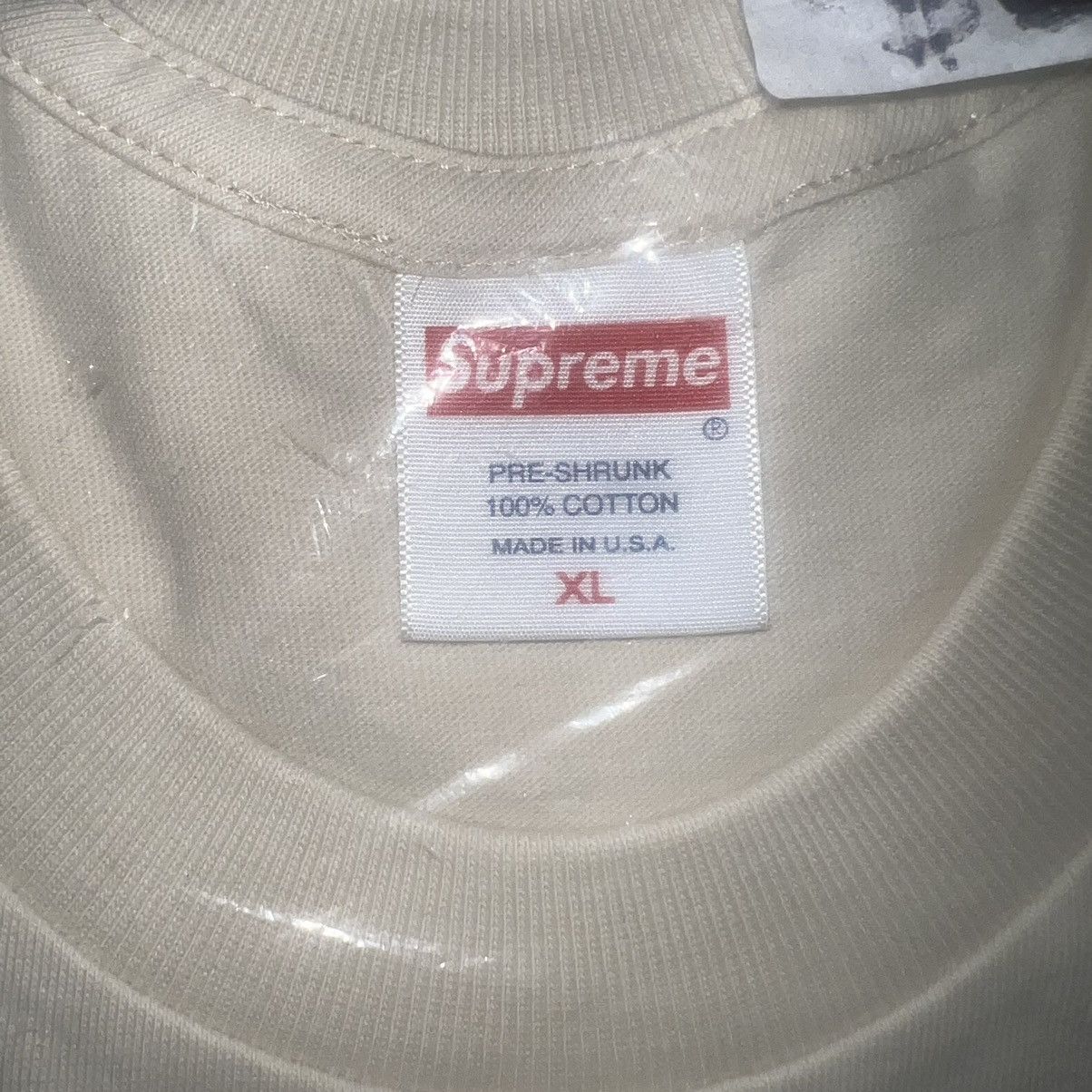 Supreme Supreme Persistence of Memory Tee Natural Size: XL Size US XL / EU 56 / 4 - 4 Thumbnail