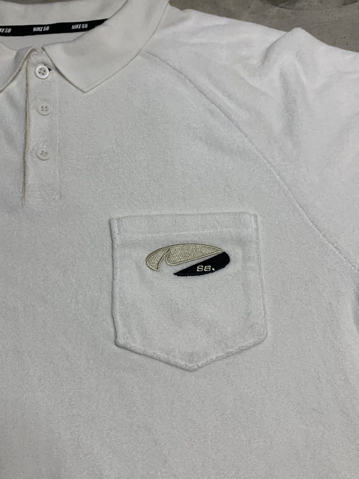Nike SB Nike SB Polo White Size US M / EU 48-50 / 2 - 2 Thumbnail
