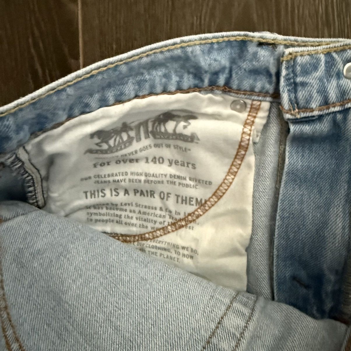 Levi's Levi's 510 Light Blue Jeans Size 31 Size US 31 - 8 Thumbnail