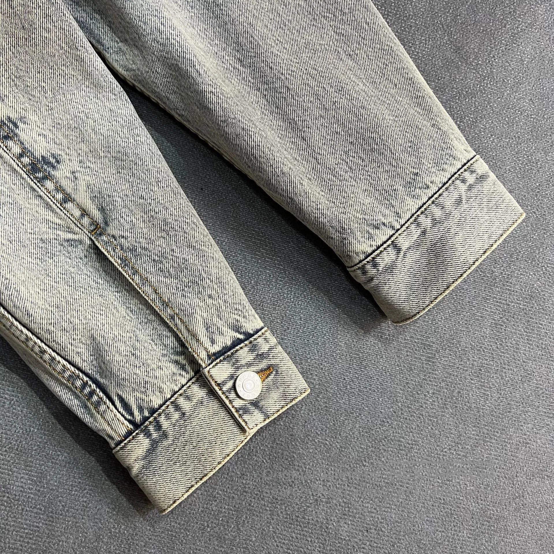 Gucci Gucci Diamond Embroidered Heart Skull Denim Jacket. Size US S / EU 44-46 / 1 - 4 Thumbnail