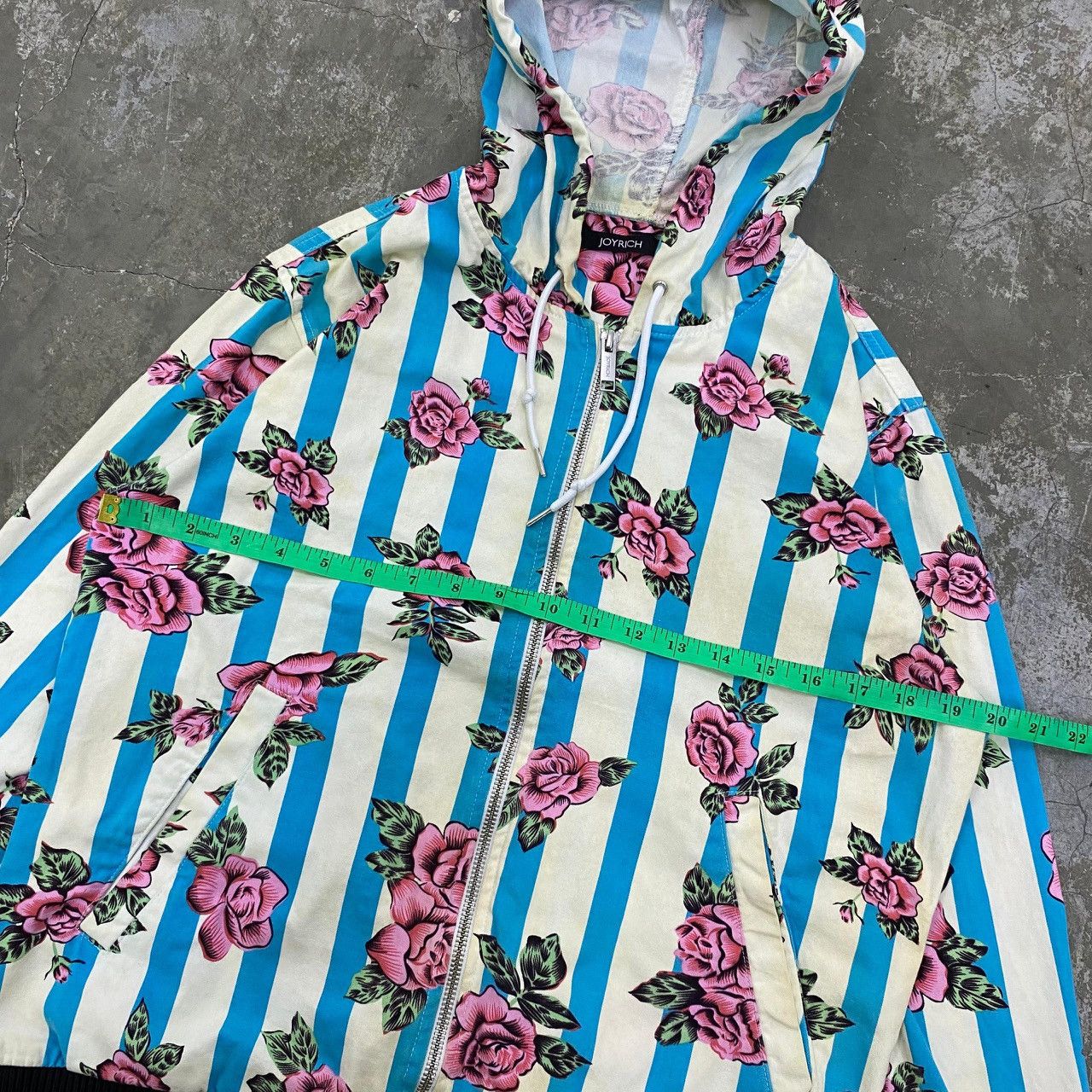 Joyrich Joyrich LA Tokyo Stripe Floral Hoodie Jacket Size US L / EU 52-54 / 3 - 13 Thumbnail