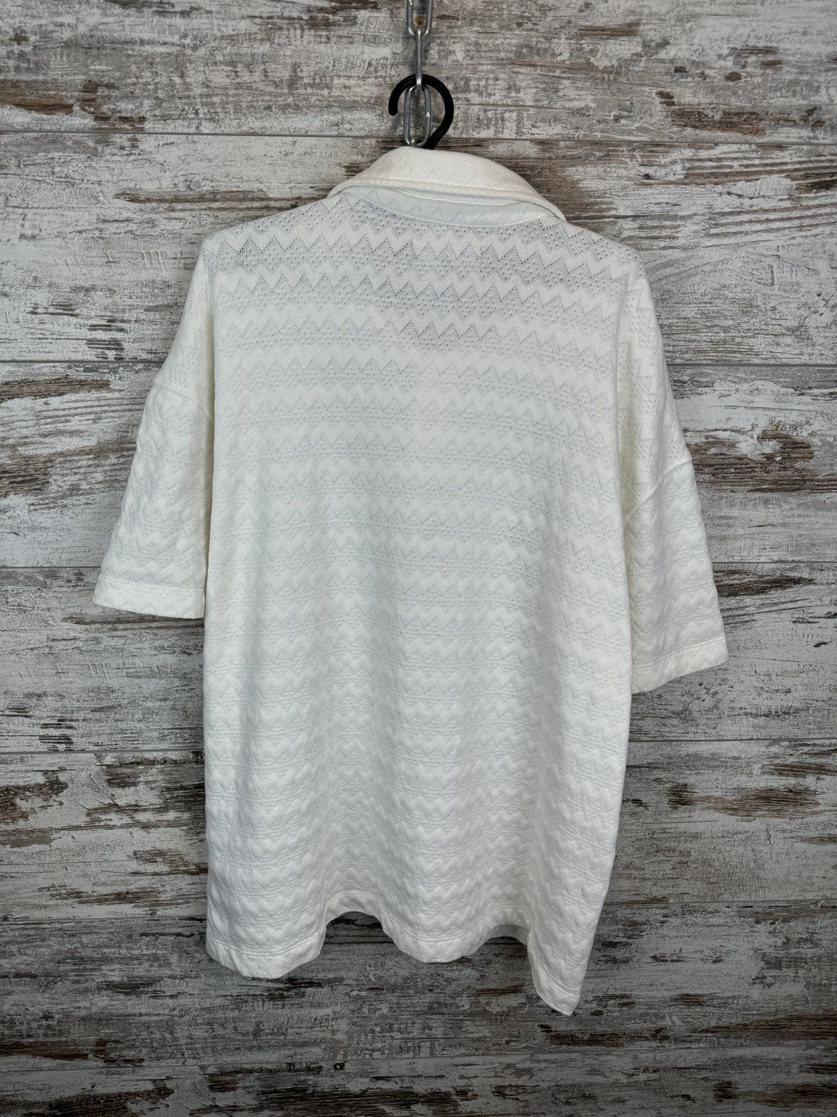 Allsaints Mens AllSaints Rafa Oversized Polo T-shirt polos luxury Size US M / EU 48-50 / 2 - 11 Thumbnail