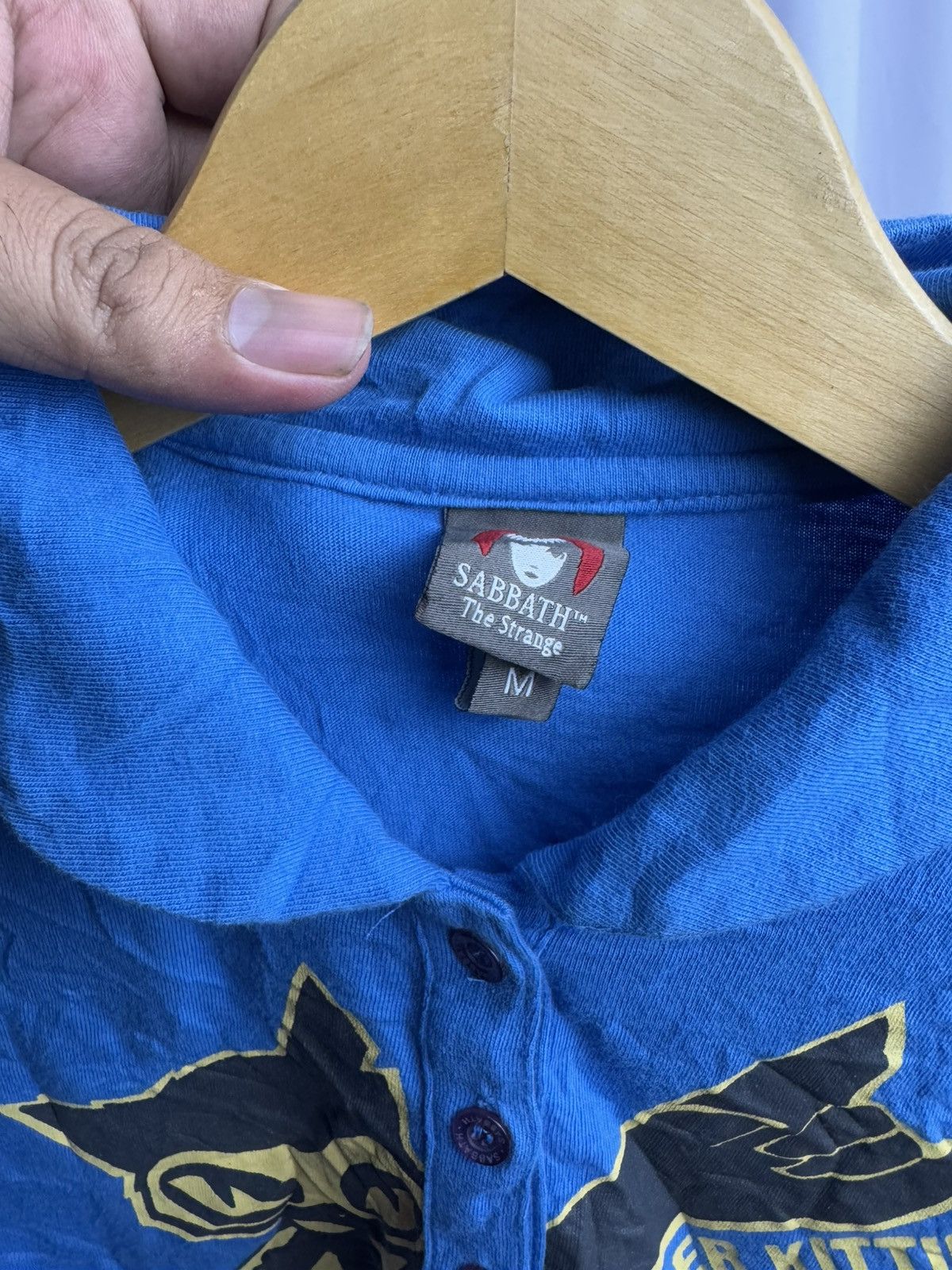 Beauty Beast × Hysteric Glamour × Japanese Brand Japanese Super Kitties Rock Polo Long Sleeve Size US S / EU 44-46 / 1 - 4 Thumbnail