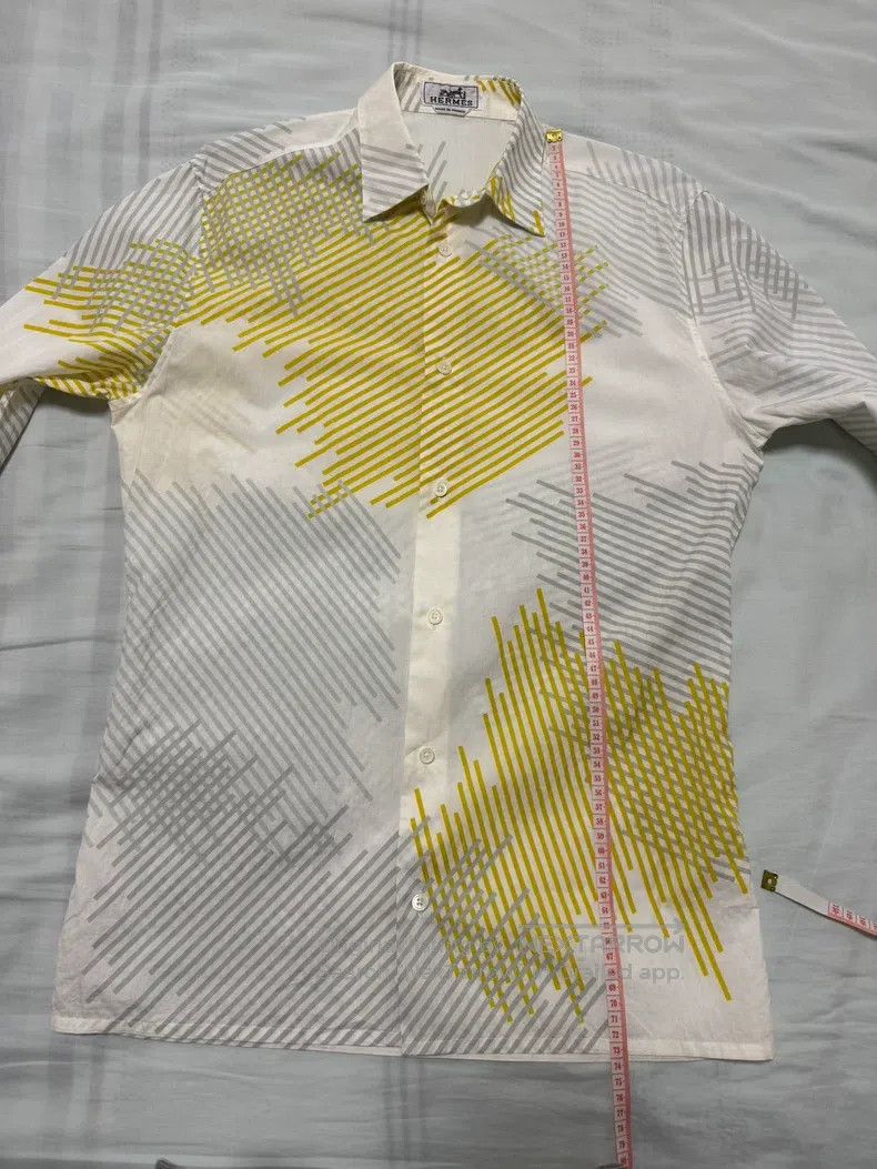 Hermes Hermes size 38 Shirt special process fabric, light and brea Size US M / EU 48-50 / 2 - 5 Thumbnail