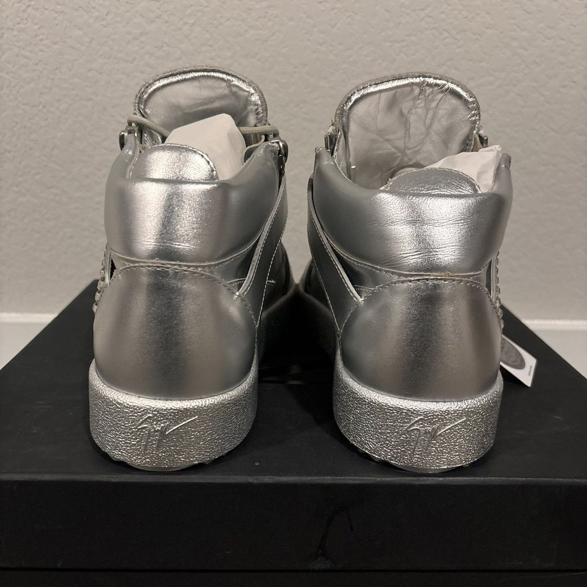 Giuseppe Zanotti Giuseppe Zanotti x Michael Jackson Tribute Sneakers Size US 11 / EU 44 - 4 Thumbnail