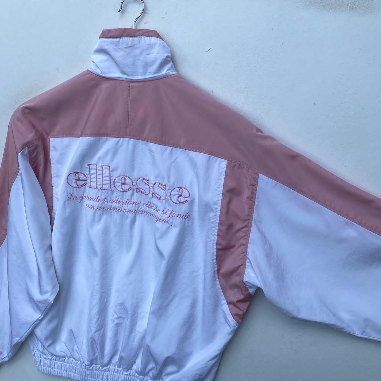 Ellesse × Vintage VINTAGE ELLESSE WINDBREAKER LIGHT JACKET LADIES MEDIUM Size M / US 6-8 / IT 42-44 - 9 Thumbnail