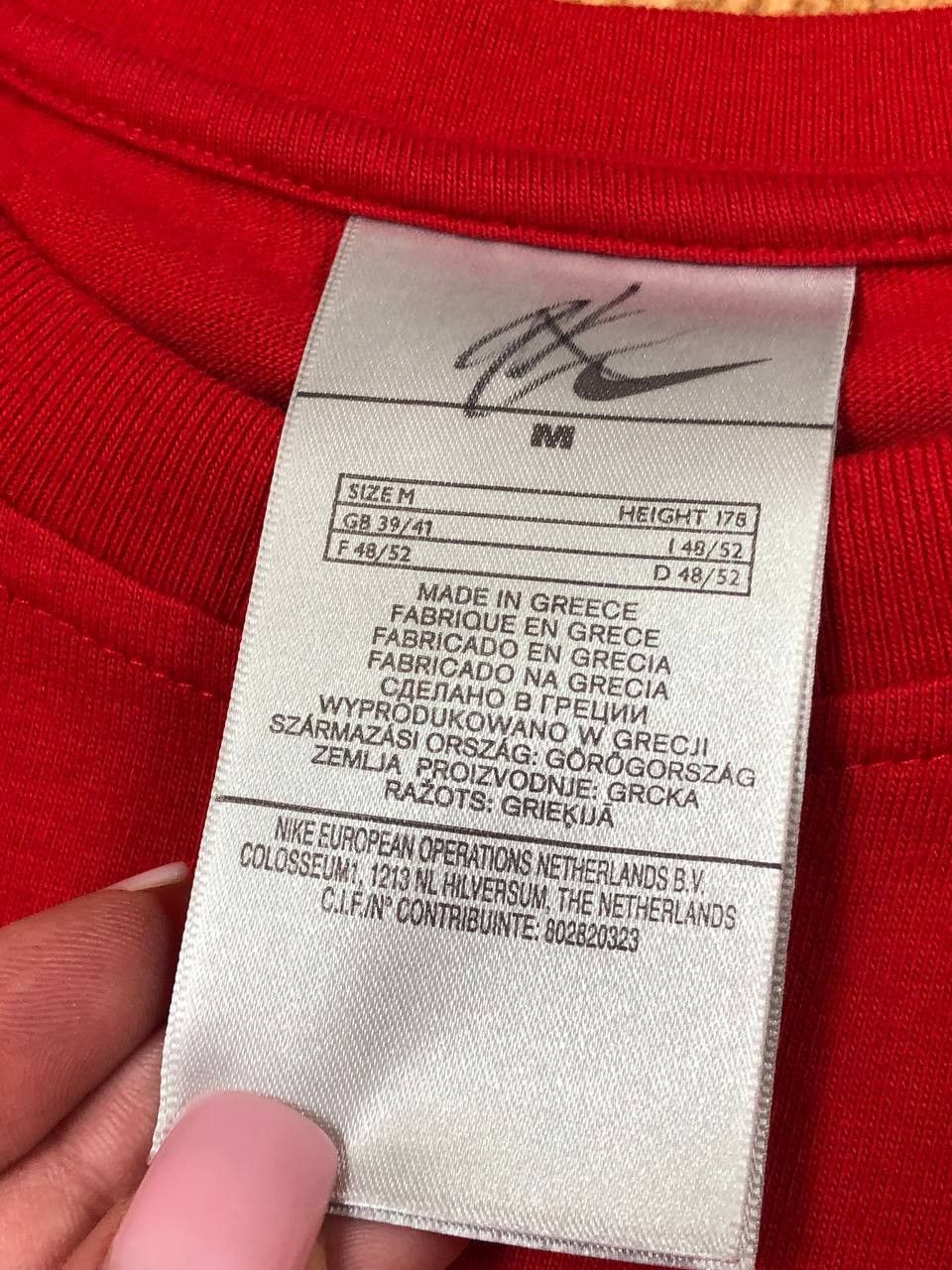 Nike Vintage Nike England Y2K Logo Short Sleeve T-Shirt Size M Size US M / EU 48-50 / 2 - 2 Thumbnail