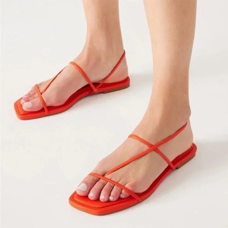 Steve Madden NWOT Steve Madden Women's Lynley Orange Sandals Size 10 Size US 10 / IT 40 - 1 Thumbnail