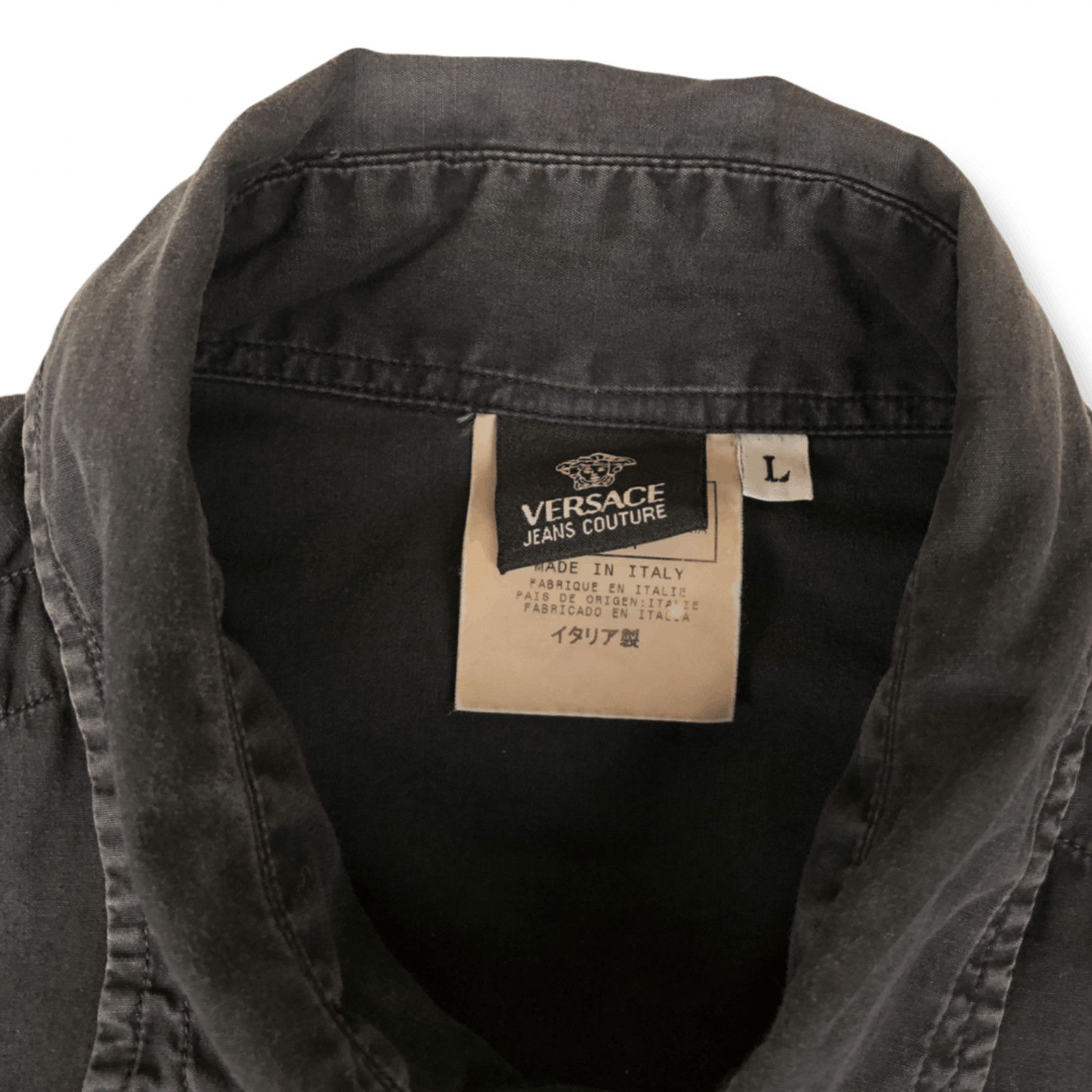 Versace Versace Medusa Logo Shirt Size US L / EU 52-54 / 3 - 7 Thumbnail