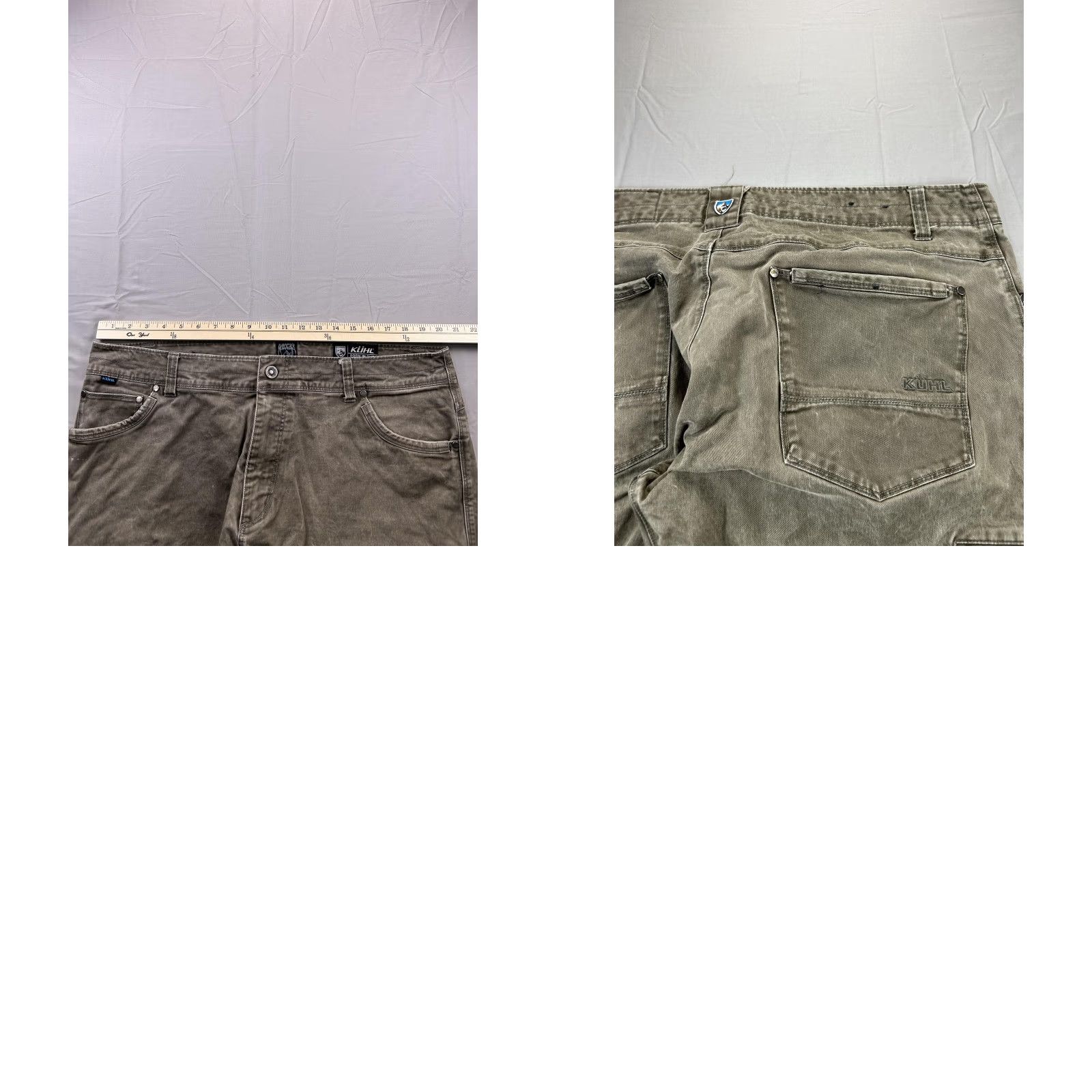 Vintage Kuhl Rydr Mens 40x32 Brown Cotton Relaxed Jeans Outdoor Pants Size US 40 / EU 56 - 8 Thumbnail
