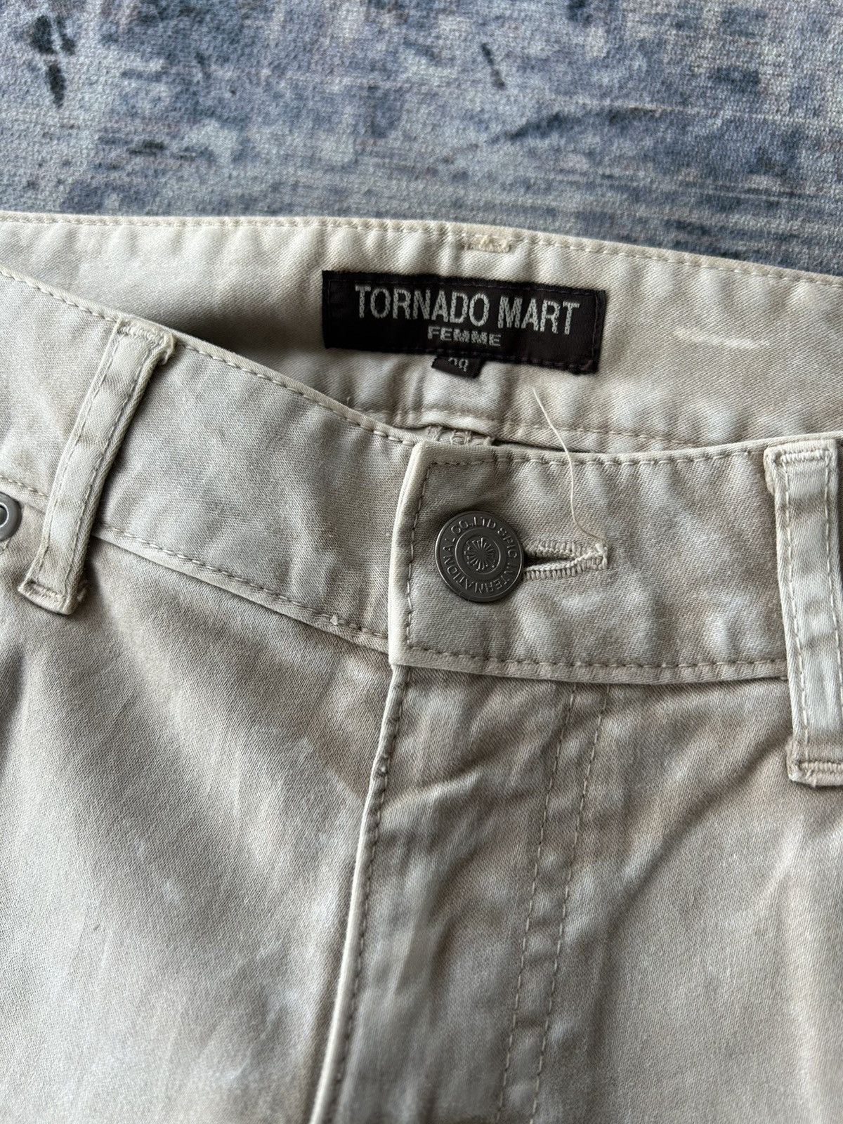 If Six Was Nine Tornado Mart Flared Plain Pants Size US 29 - 15 Thumbnail