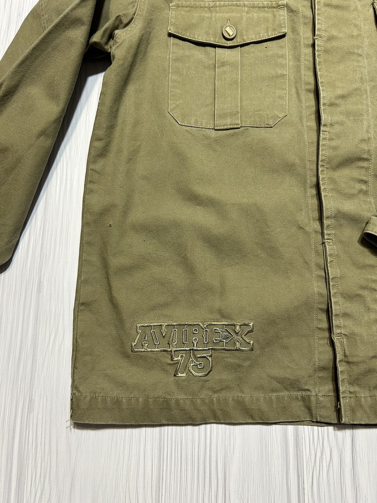 Avirex Vintage Military Avirex USA Army Patch Button Up Jacket Size US M / EU 48-50 / 2 - 6 Thumbnail