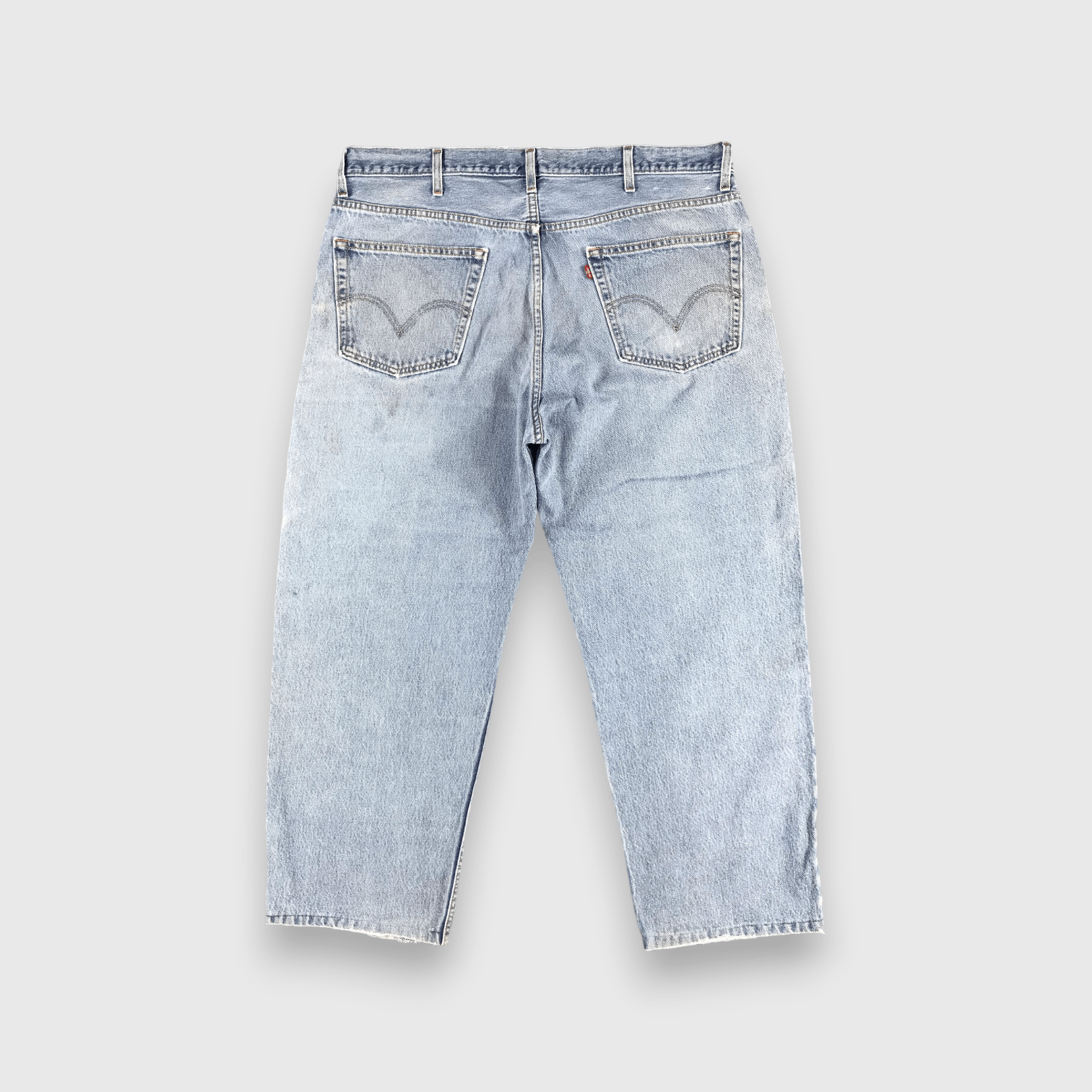 Levi's Vintage 90s Light Wash Levis 550 Jeans-J1709 Size US 41 - 2 Thumbnail