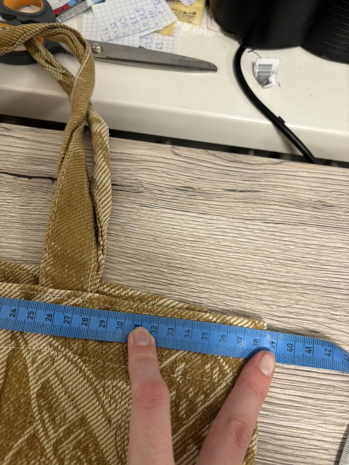 Other Trader Joe’s Vintage Beige Brown Made In USA Canvas Tote Bag Size ONE SIZE - 14 Thumbnail