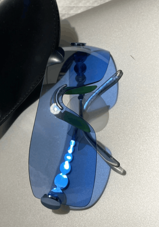 Dior Christian Dior Sunglasses Millenium POP Shield Mask Vintage Size ONE SIZE - 1 Thumbnail