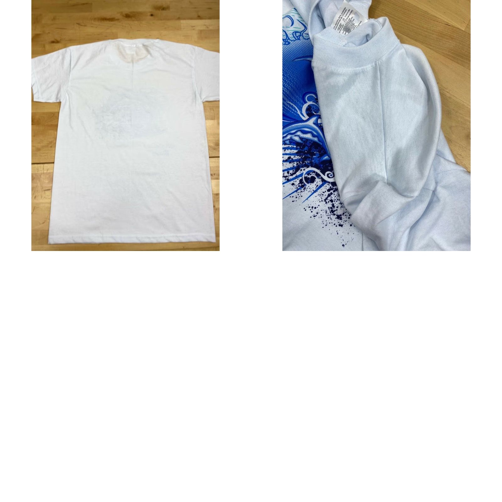 Vintage Beach Beach Factory Acapulco Mexico Dolphin Graphics Single Stitched T Shirt #1020 M White Mens Size US M / EU 48-50 / 2 - 8 Thumbnail