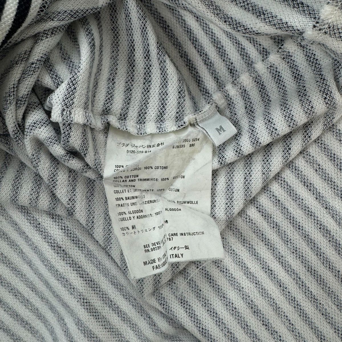 Prada Prada Striped Shirt Size US M / EU 48-50 / 2 - 4 Thumbnail