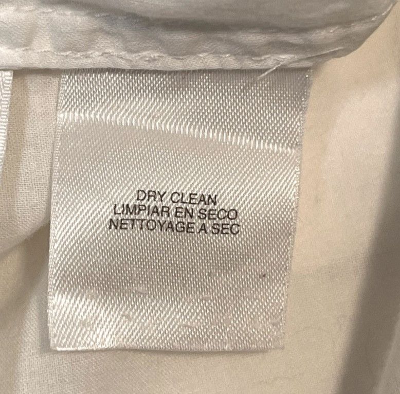 Anne Klein Anne Klein White Ruffle Neck Blouse Size 6 Puff Sleeve Top Size M / US 6-8 / IT 42-44 - 6 Thumbnail