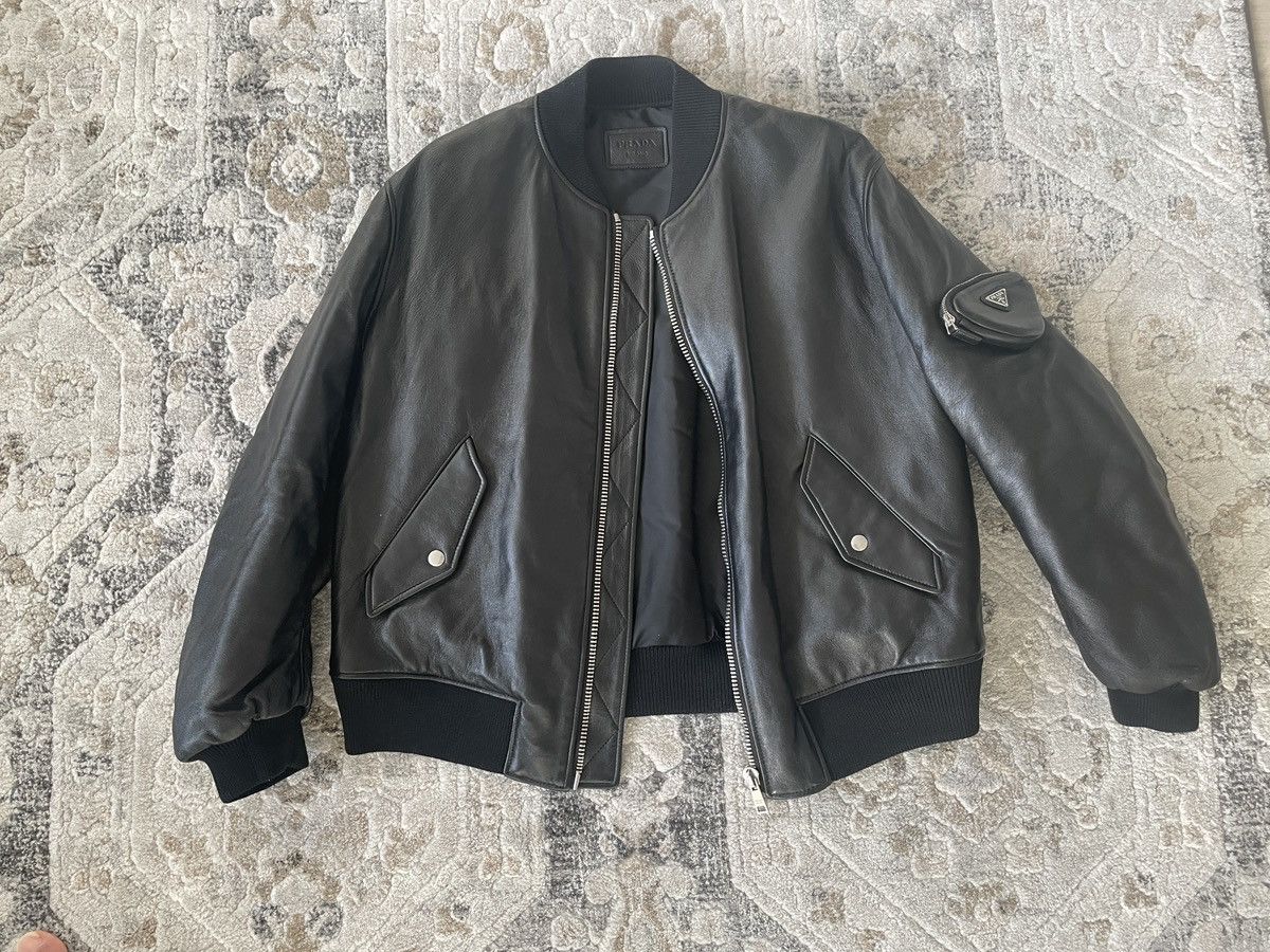 Prada Prada Raf Simons Nappa Leather Jacket Size US M / EU 48-50 / 2 - 5 Thumbnail
