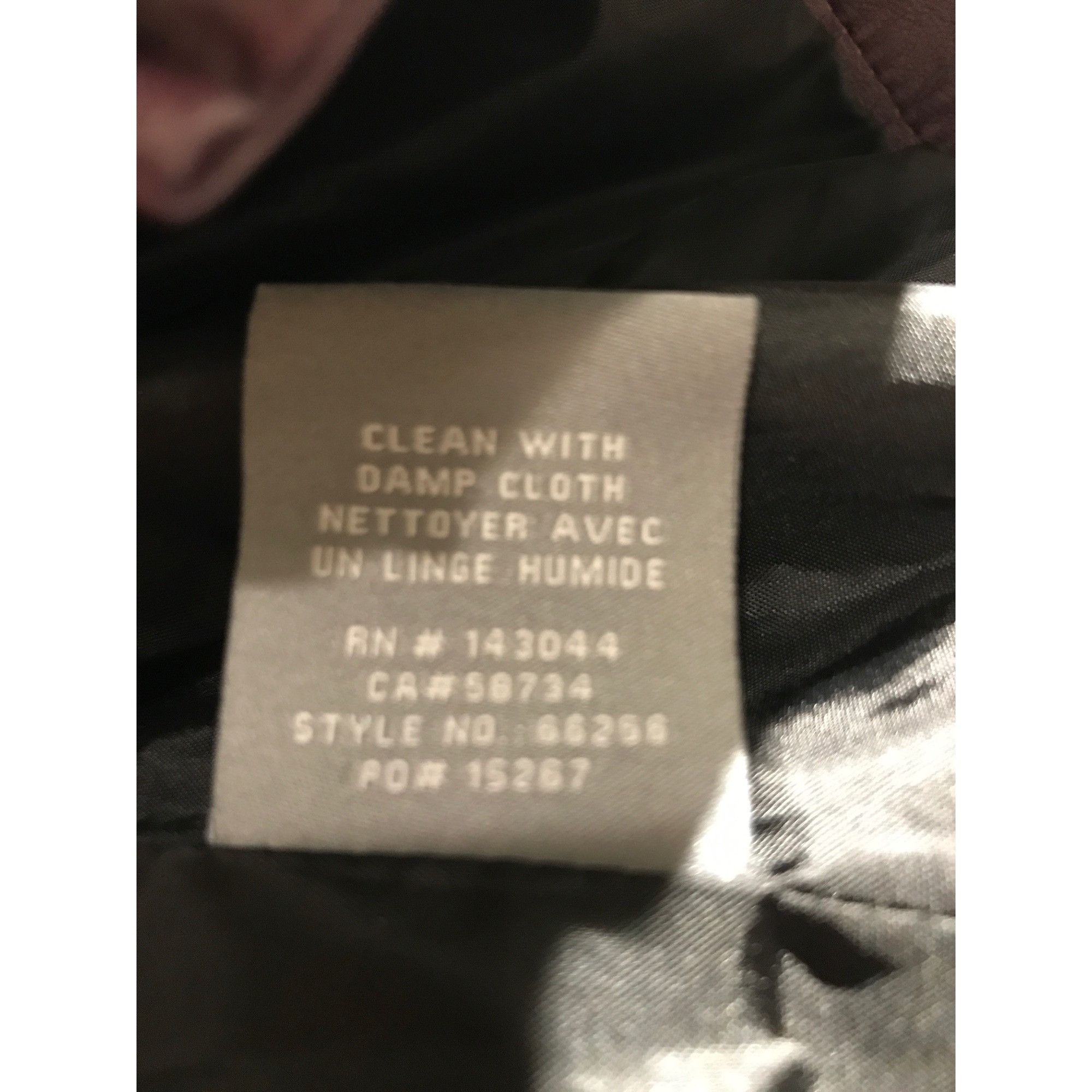 Designer Bagatelle Womens Purple Plum Vegan Leather Motorcycle Jacket Size L / US 10 / IT 46 - 10 Thumbnail