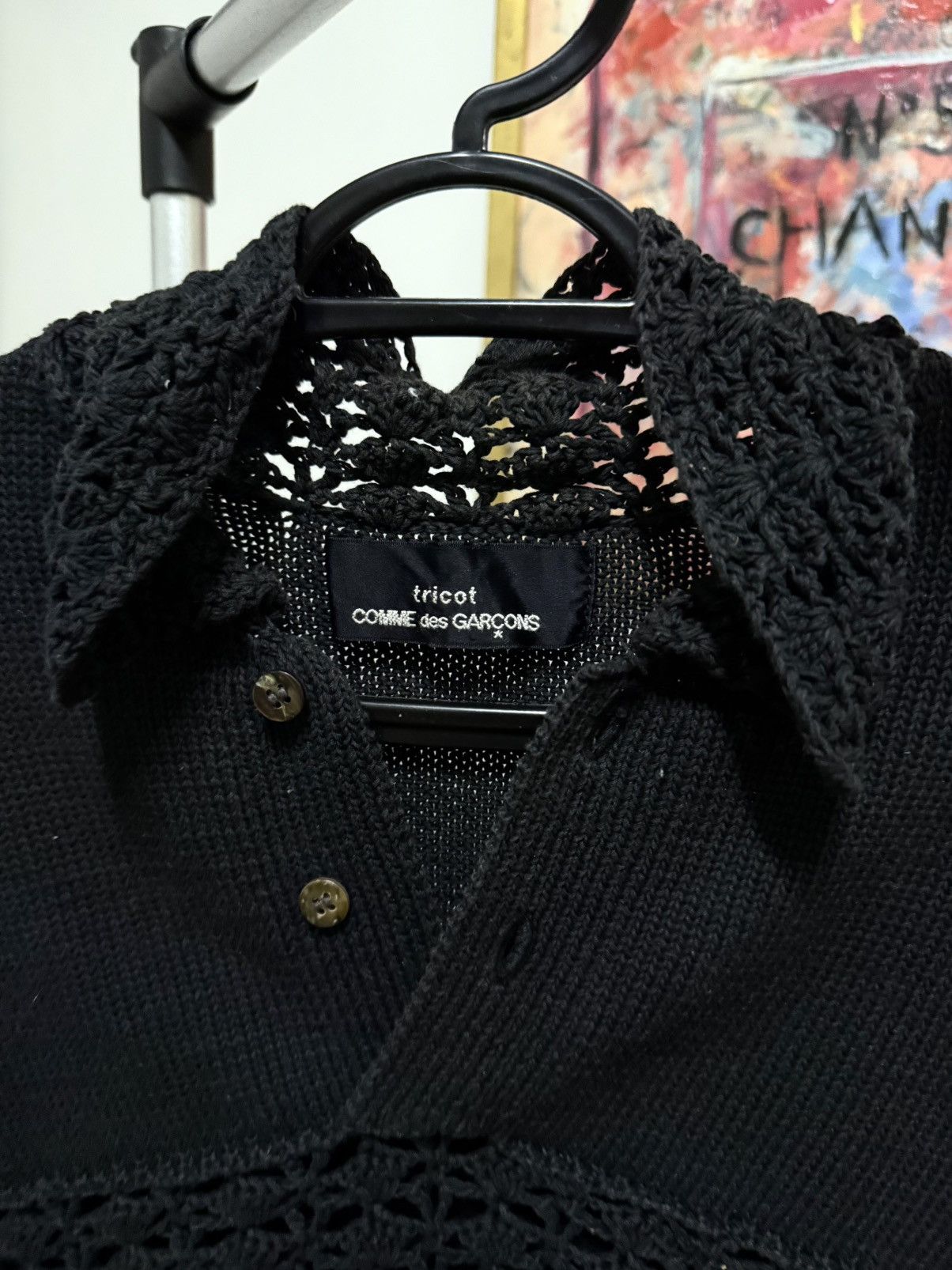 Comme des Garcons Tricot comme des garcons crop top crocheted Size S / US 4 / IT 40 - 5 Thumbnail