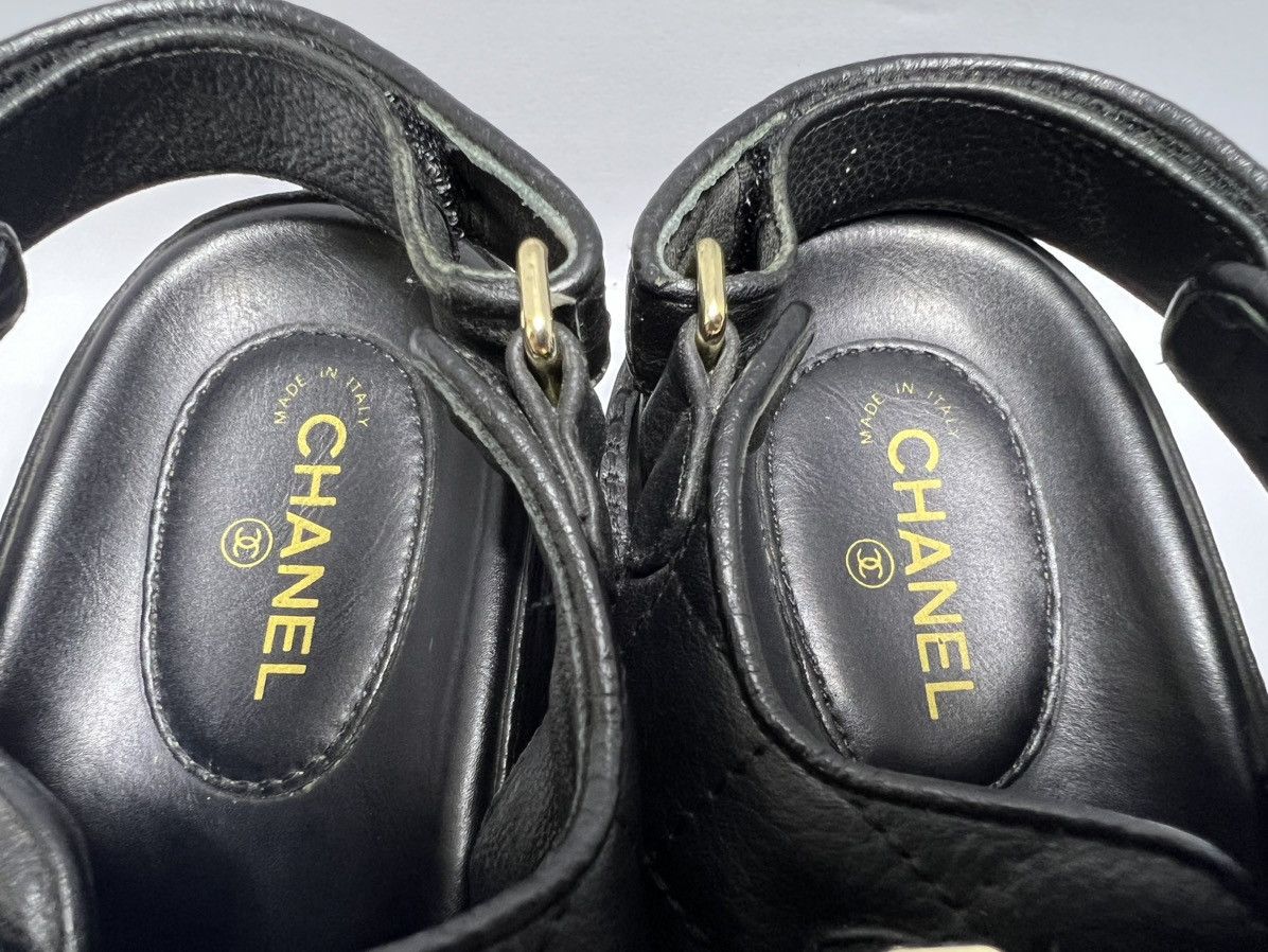 Chanel Chanel - Quilted Dad Sandals Size US 10 / IT 40 - 14 Thumbnail