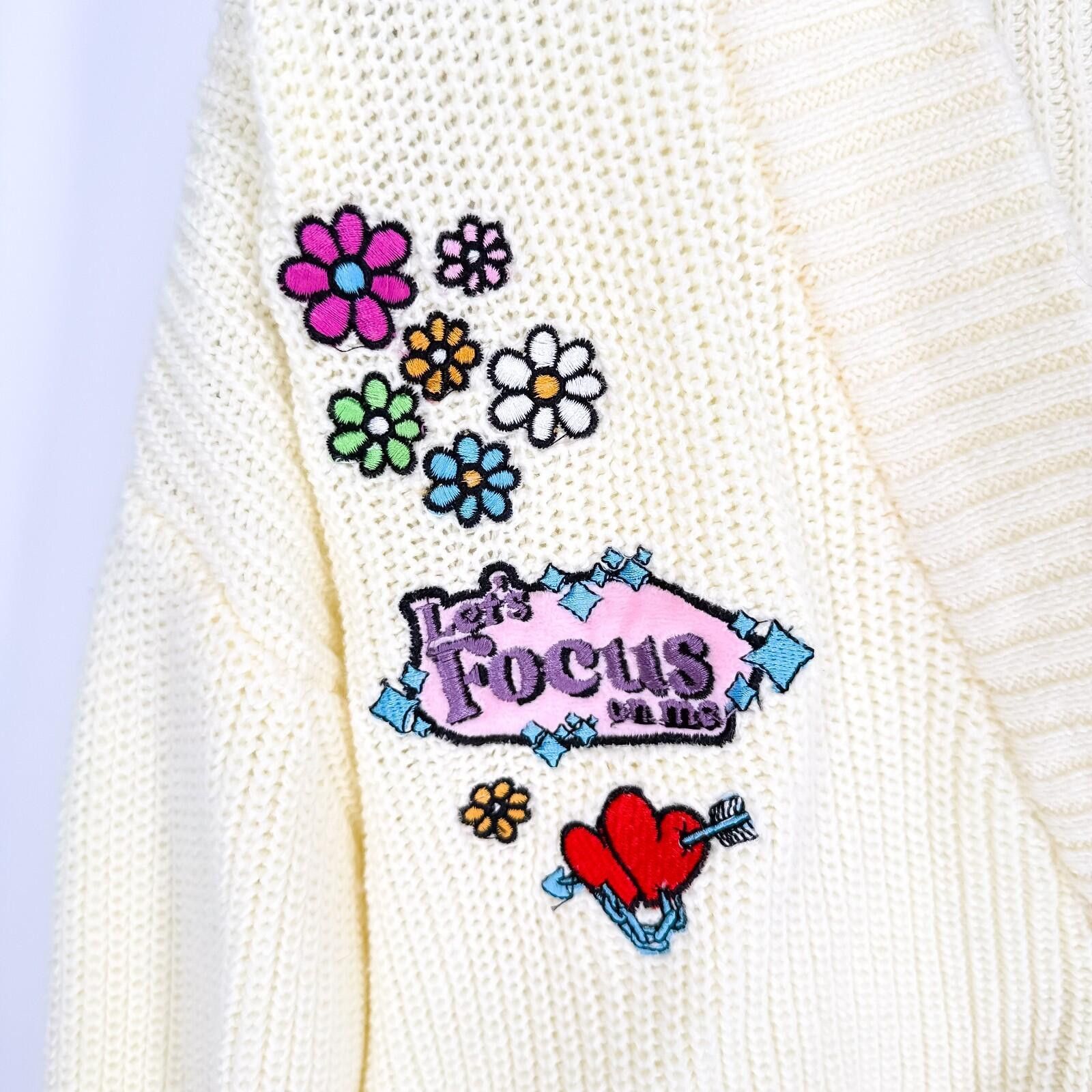Other Jim Benton x Broken Promises Crop Streetwear Cardigan XL Size XL / US 12-14 / IT 48-50 - 4 Thumbnail