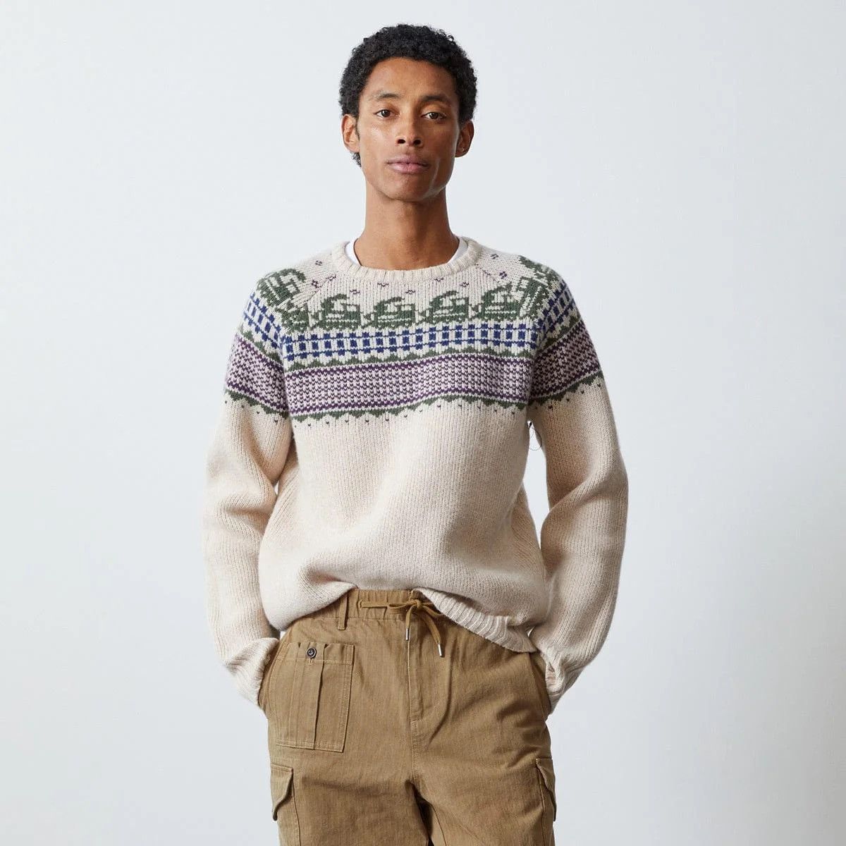Bodega × Todd Snyder Todd Snyder x Bodega Train Fair Isle Crew Size Medium Size US M / EU 48-50 / 2 - 2 Thumbnail