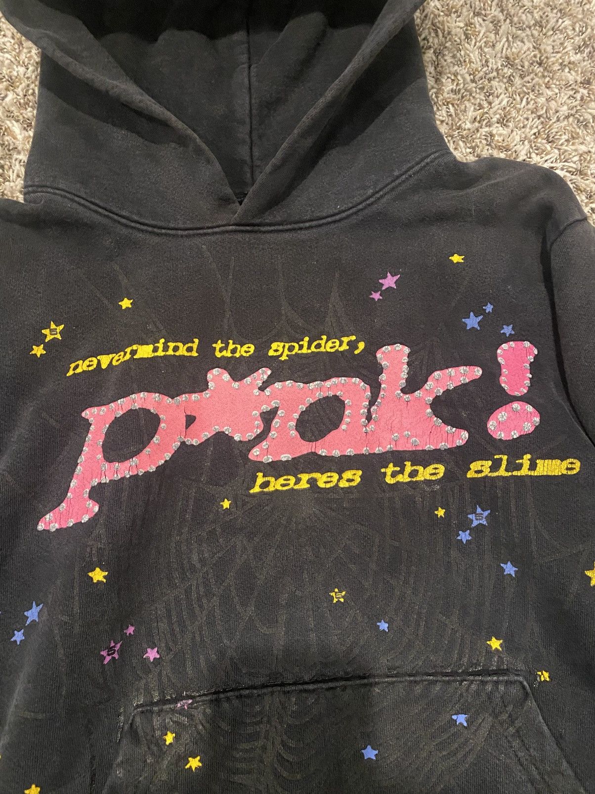 Sp5der Sp5der P*nk Hoddie Size US S / EU 44-46 / 1 - 3 Thumbnail