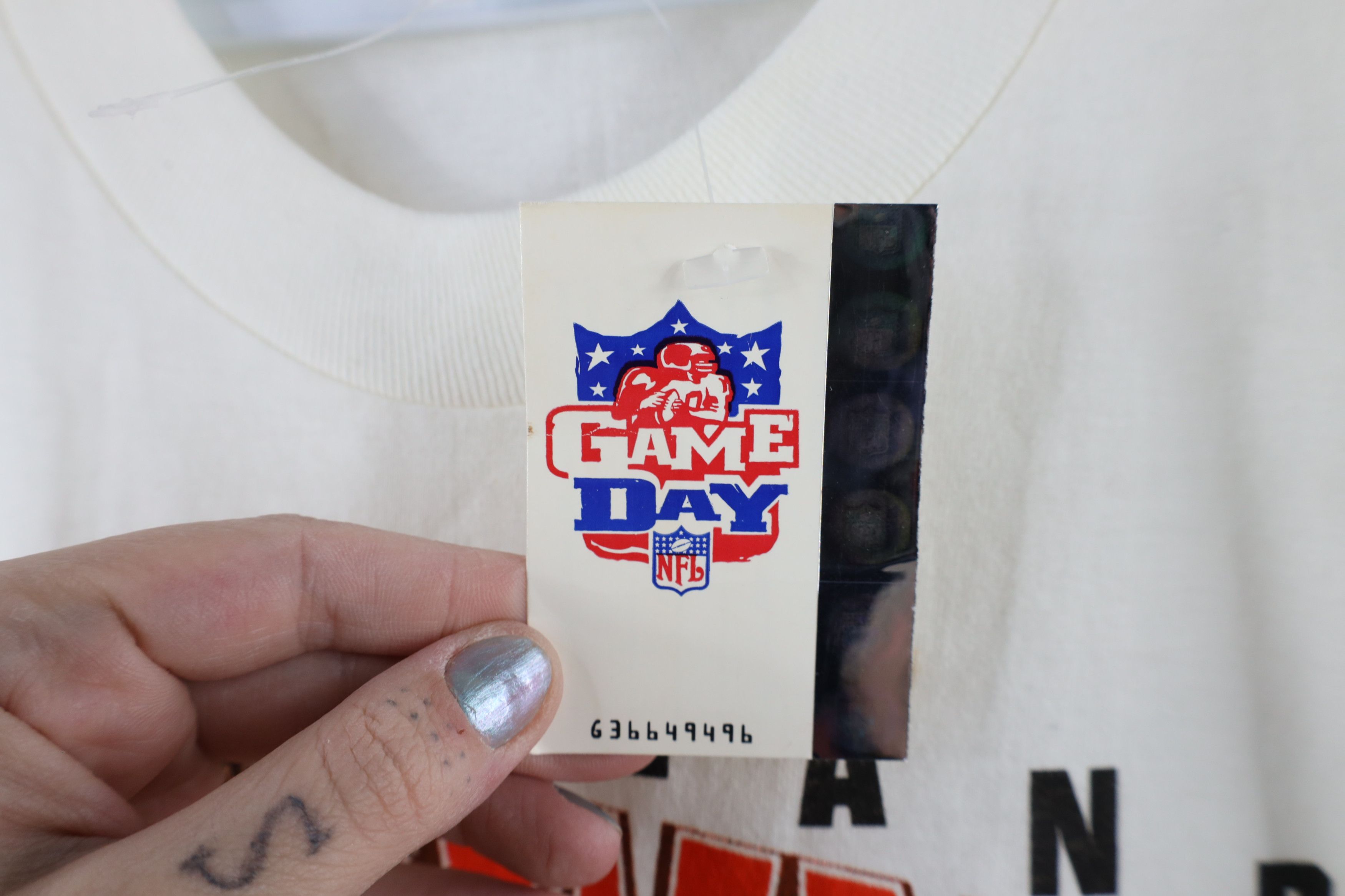 Vintage Deadstock Vintage 90s Cleveland Browns Football T-Shirt Size US L / EU 52-54 / 3 - 14 Thumbnail