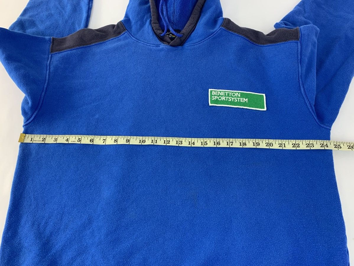Benetton 90s Benetton Formula 1 Racing Team Bss-f1 Hooded Sweatshirt Size US L / EU 52-54 / 3 - 9 Thumbnail
