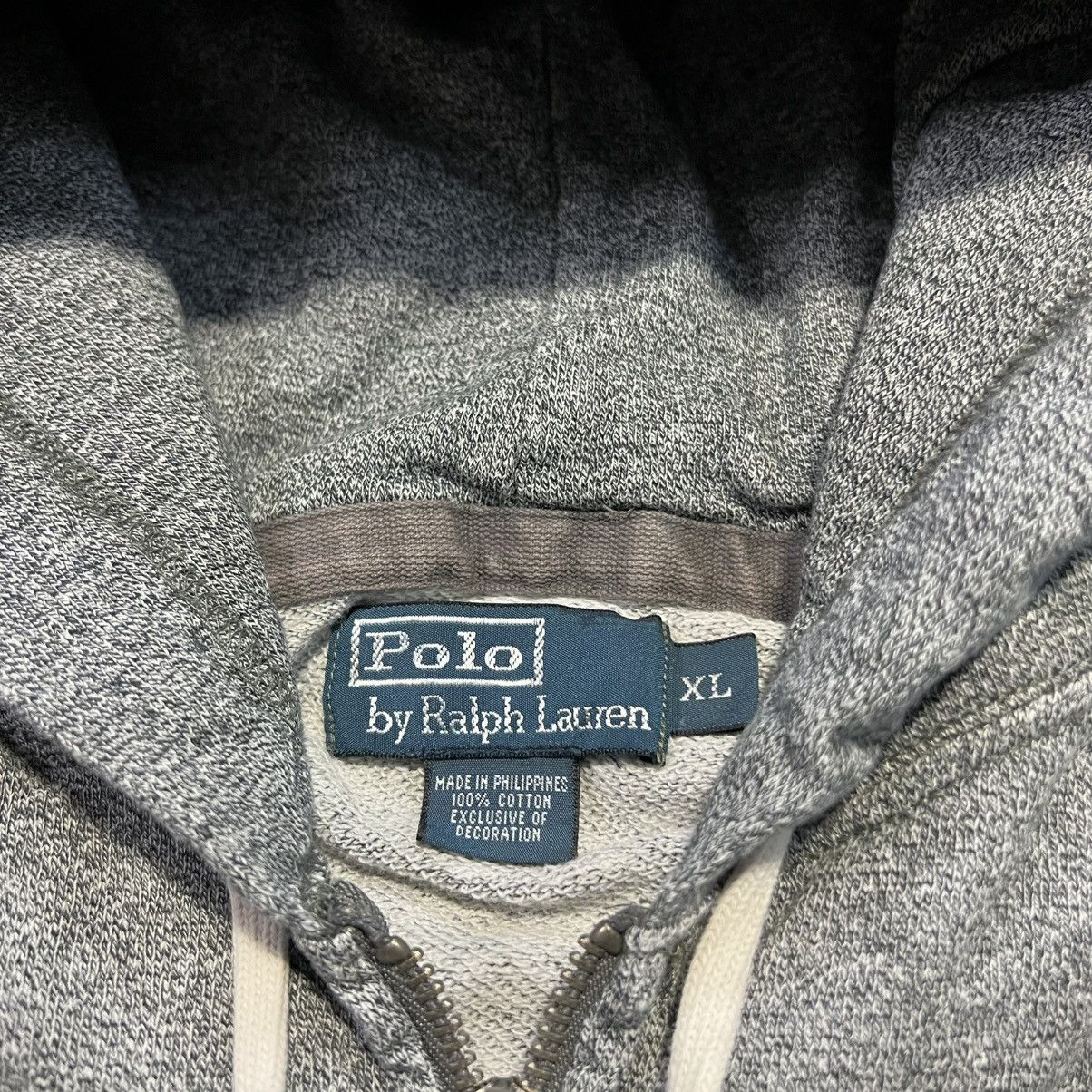Vintage Vintage Polo Ralph Lauren Zip Up Hoodie Sweatshirt Mini Pony Size US XL / EU 56 / 4 - 9 Thumbnail