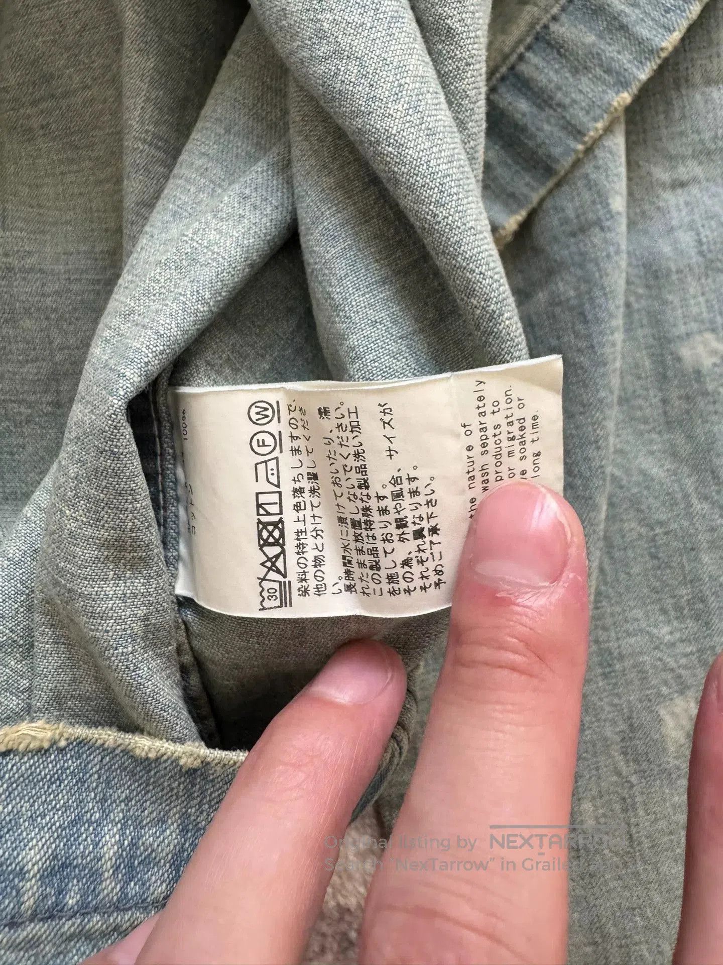 A.PRESSE navy denim jacket by A.PRESSE. Size US M / EU 48-50 / 2 - 6 Thumbnail