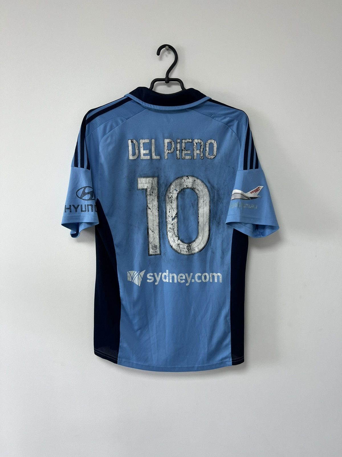 Adidas Sydney Fc 2012/13 Jersey Football Shirt Adidas Del Piero M Size US M / EU 48-50 / 2 - 2 Thumbnail