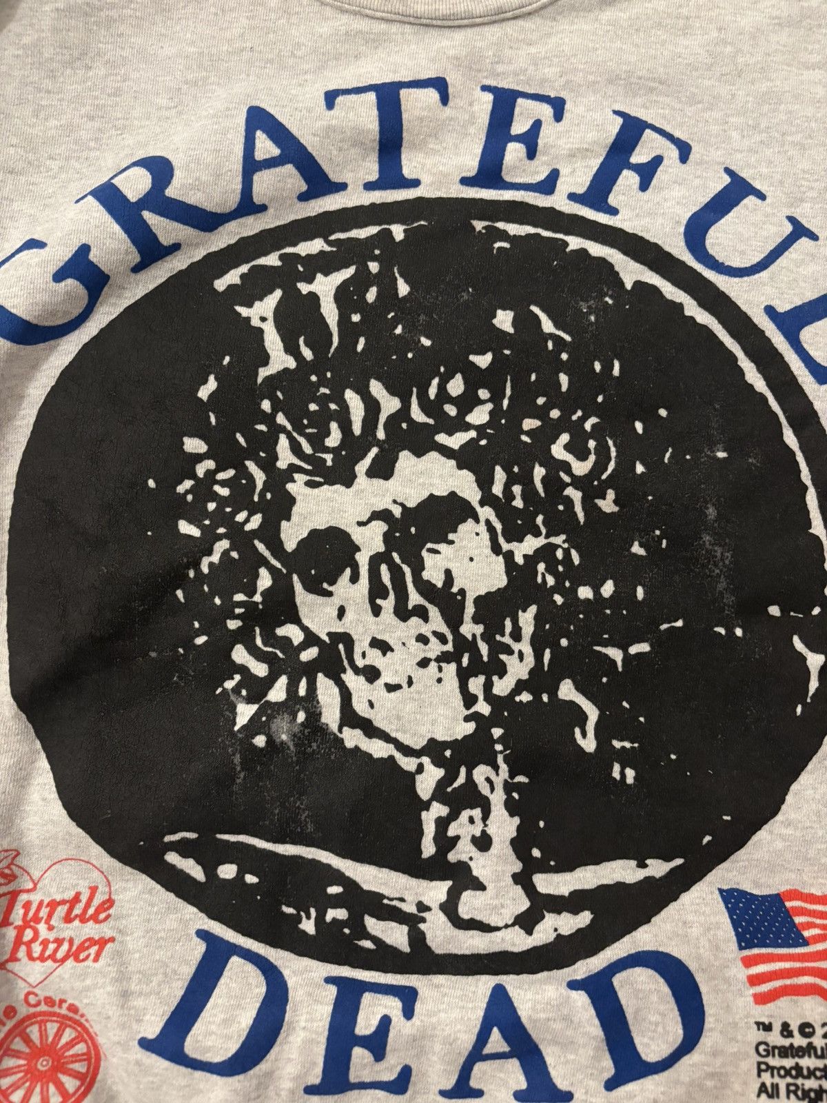 Online Ceramics Online Ceramics Grateful Dead Turtle River Crewneck Size US L / EU 52-54 / 3 - 2 Thumbnail