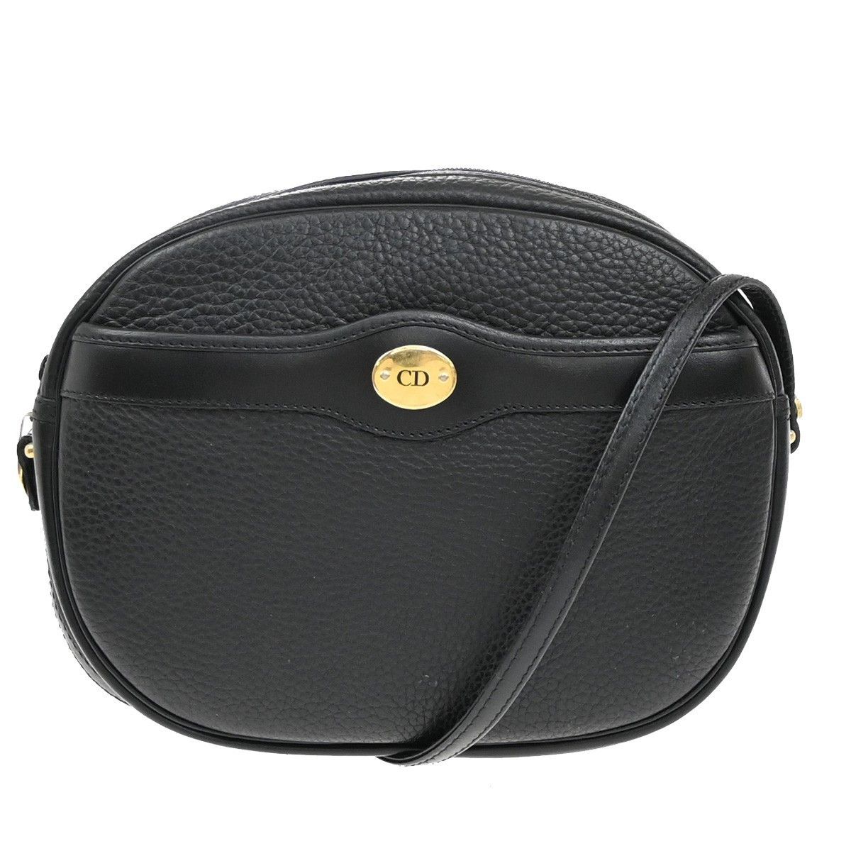Dior Christian Dior Vintage CD Logo Shoulder Bag Leather Size ONE SIZE - 1 Thumbnail