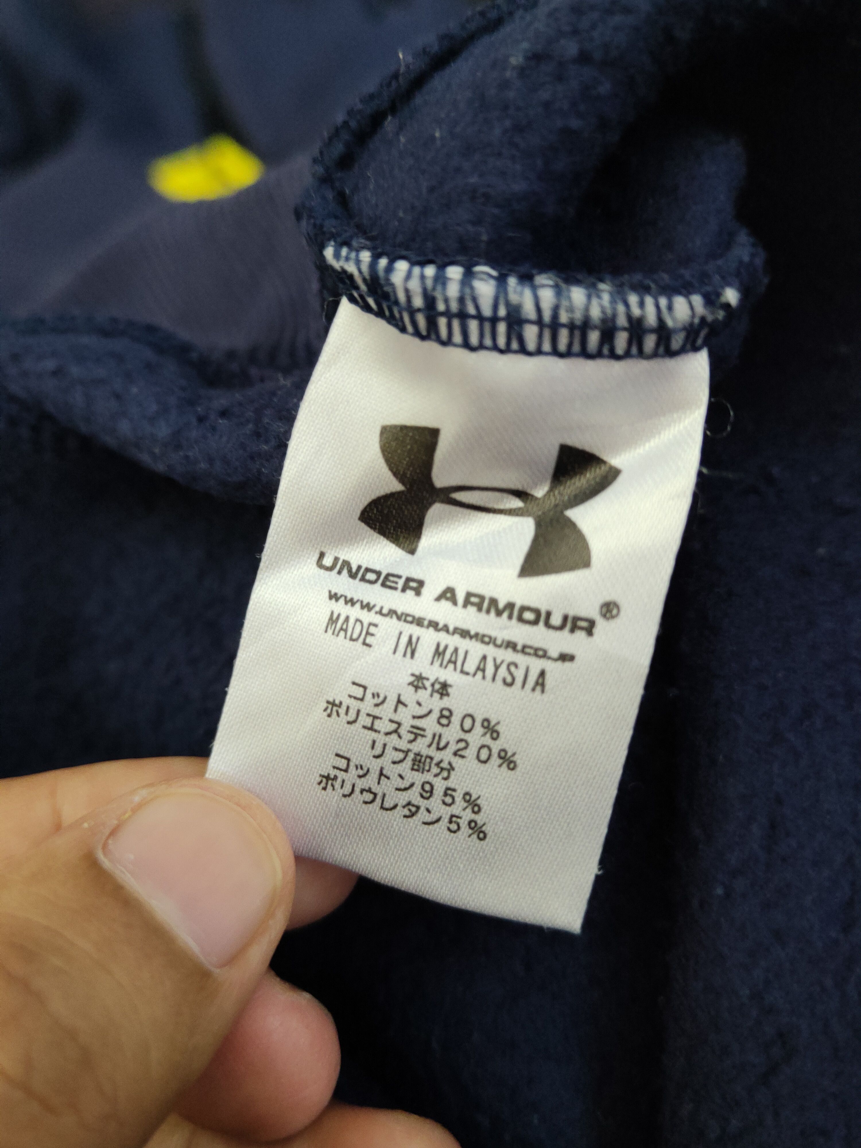 Under Armour Under Armour Navy Sweaters #W1372 Size US L / EU 52-54 / 3 - 14 Thumbnail