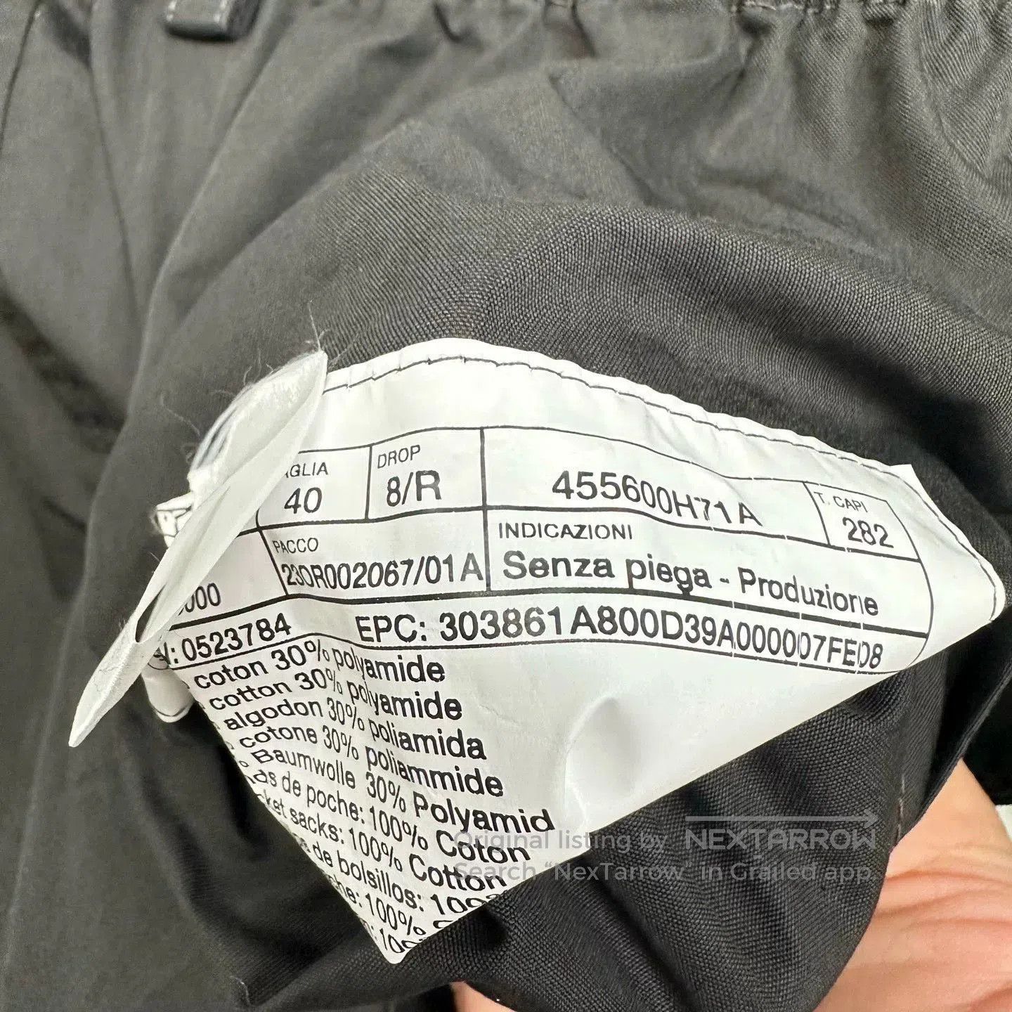 Hermes Hermes Men's Elastic Twill Cotton Loose Shorts. Size US 40 / EU 56 - 3 Thumbnail