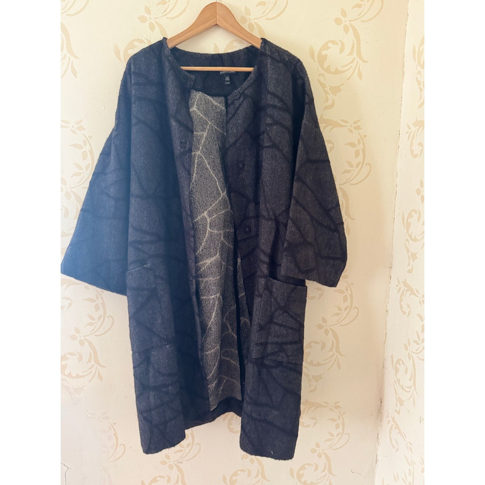Eileen Fisher Eileen Fisher Alpaca Sweater Jacket Stunning - Ladies XL Size XL / US 12-14 / IT 48-50 - 1 Thumbnail