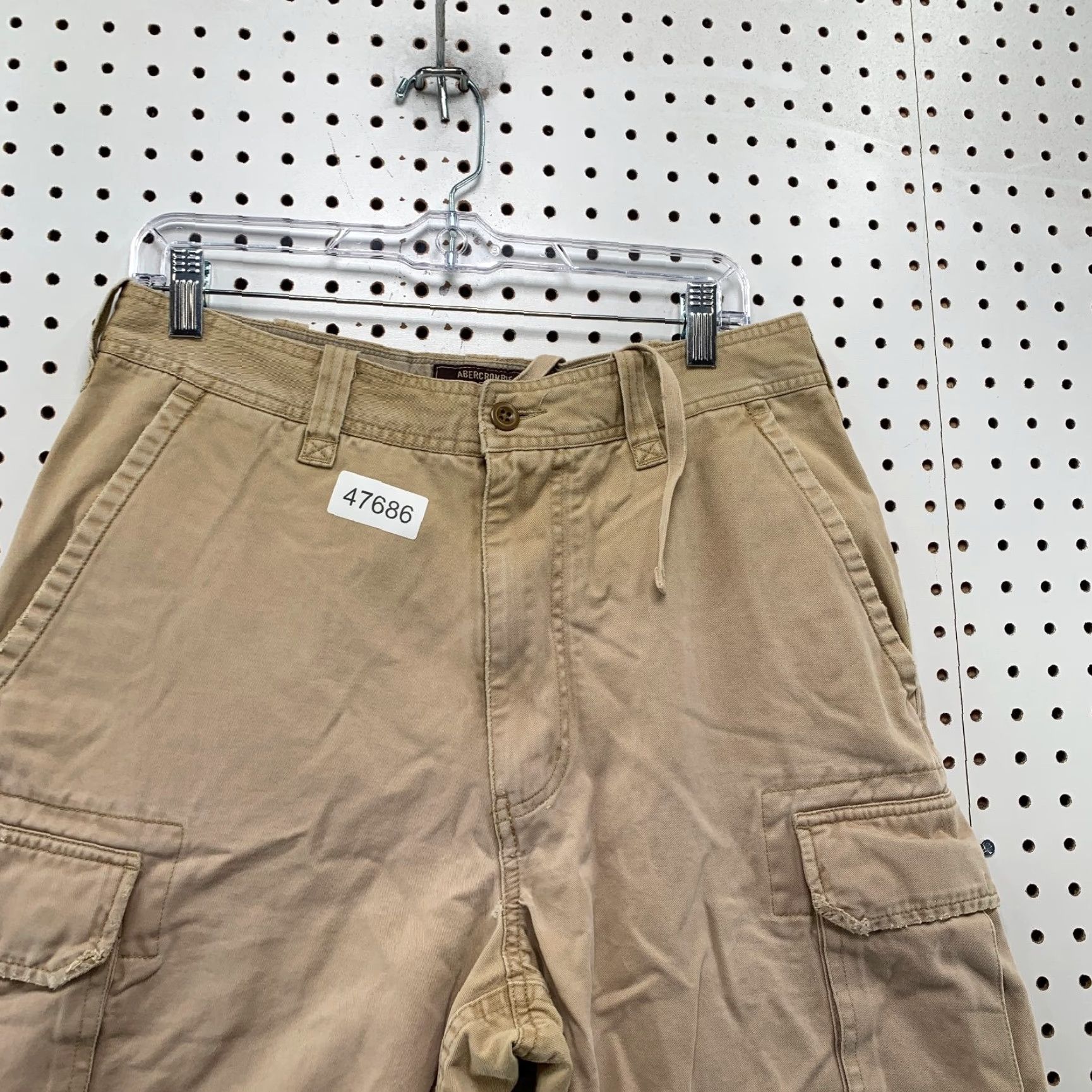 Abercrombie & Fitch VINTAGE Abercrombie & Fitch Military Cargo Shorts Mens 32 Khaki Outdoor 32x10 Size US 32 / EU 48 - 6 Thumbnail