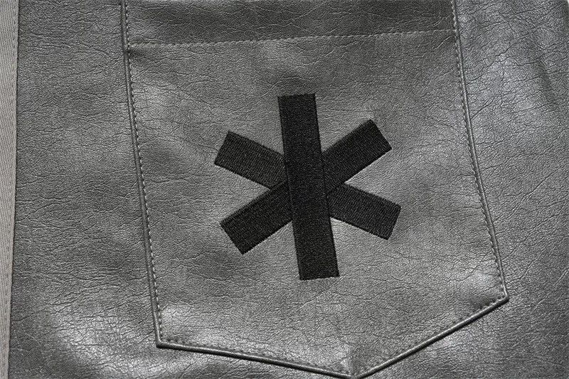 Japanese Brand × Vintage Outdoor retro cleanfit faux leather contrast flared pants Size US 30 / EU 46 - 7 Thumbnail