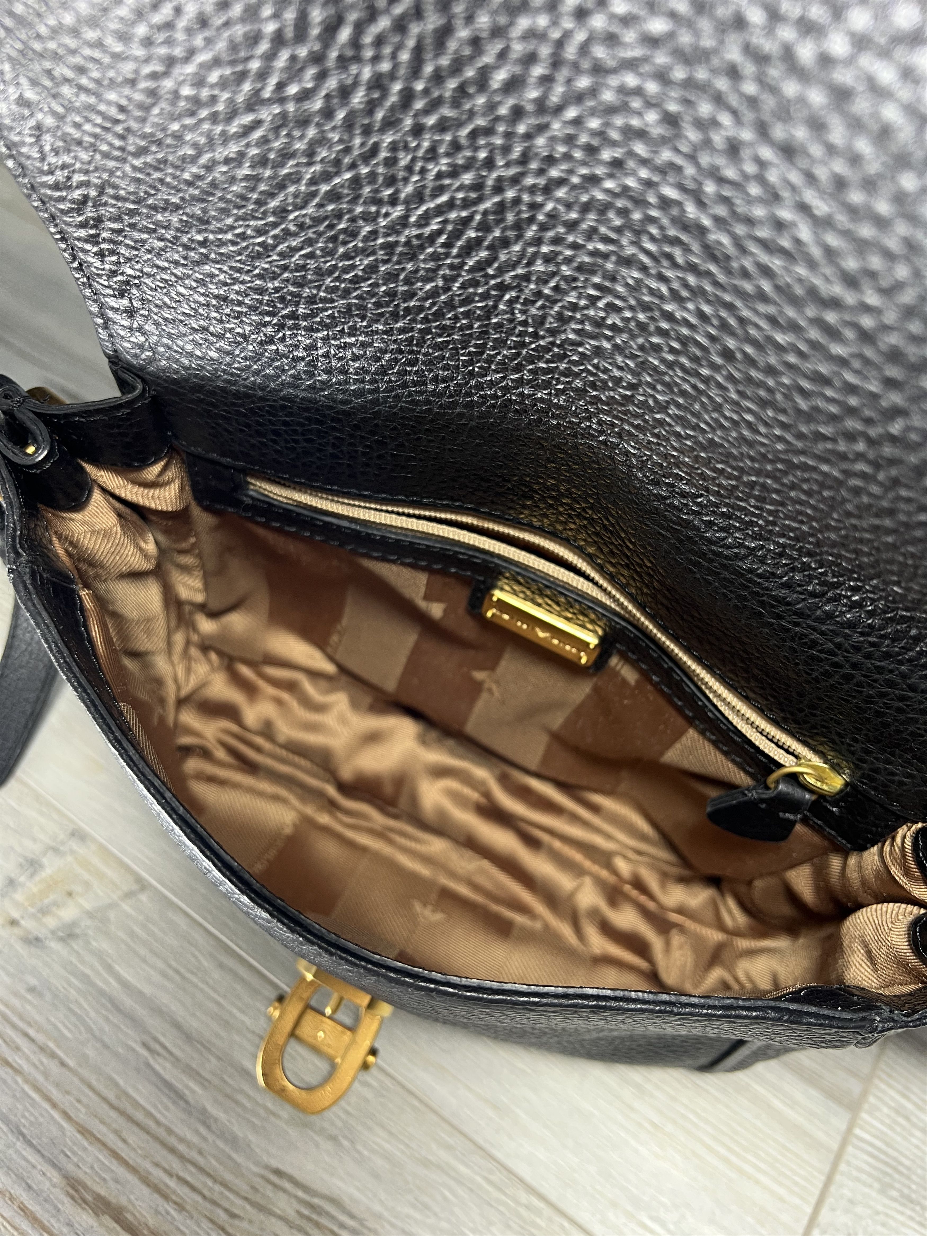 Emporio Armani Emporio Armani Women's Black Calf Leather Crossbody Bag Size ONE SIZE - 8 Thumbnail