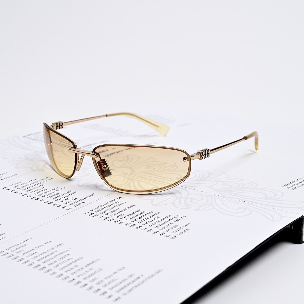 Miu Miu MIU MIU 0MU A50S GLASSES Size ONE SIZE - 1 Thumbnail